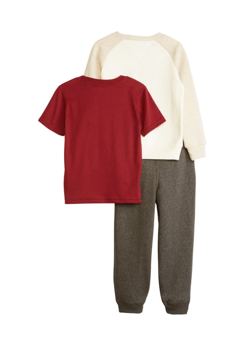 Boys 4-7 3 Piece Fleece Set