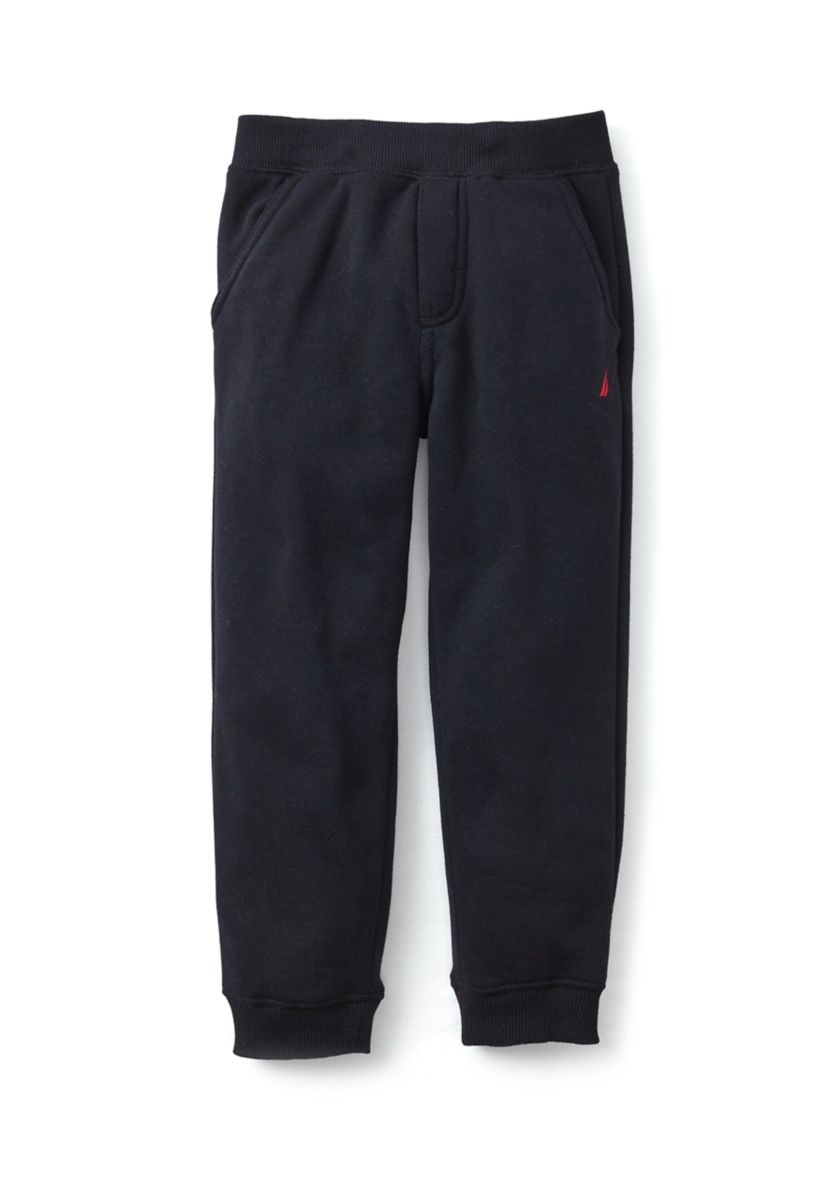 Boys 4-7 1/4 Zip Fleece Pullover and Joggers Set