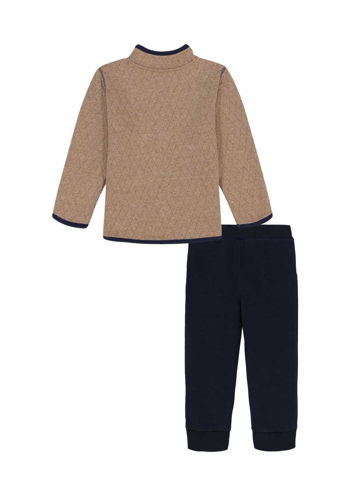 Boys 4-7 Fleece Quarter Zip with Jogger Set 