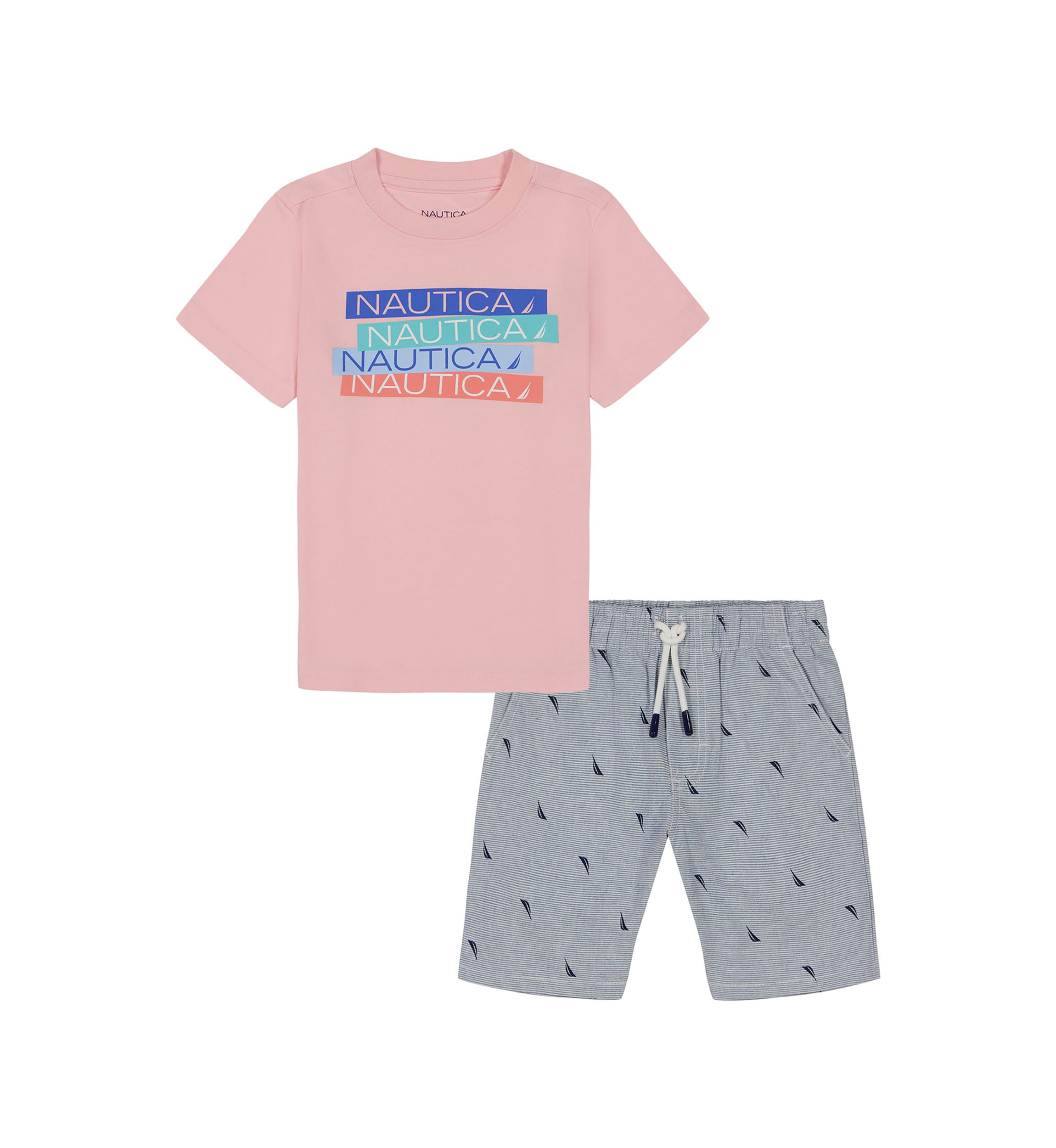 Boys 4-7 Graphic T-Shirt and Woven Shorts Set