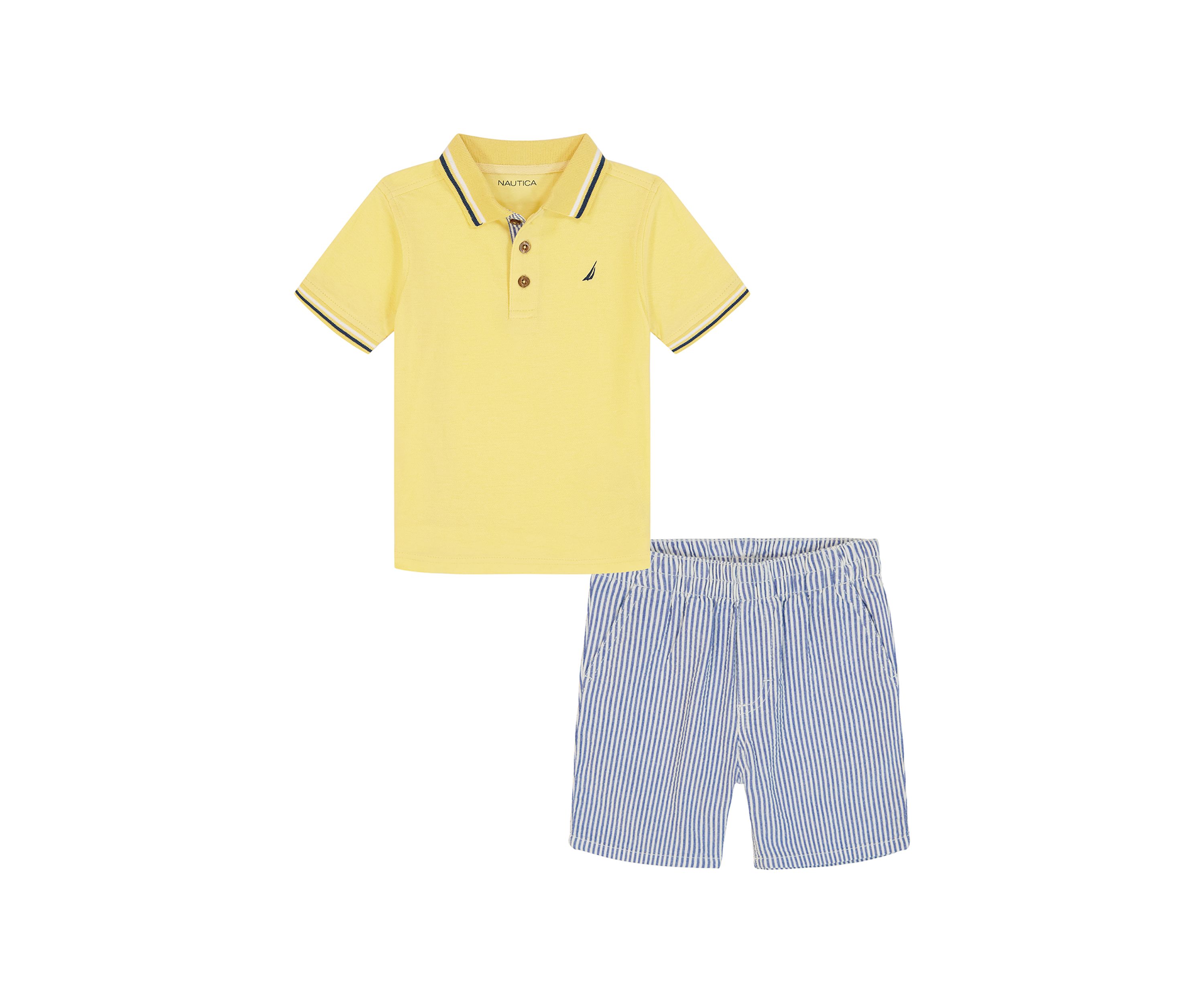 Boys 4-7 Polo Shirt and Shorts Set