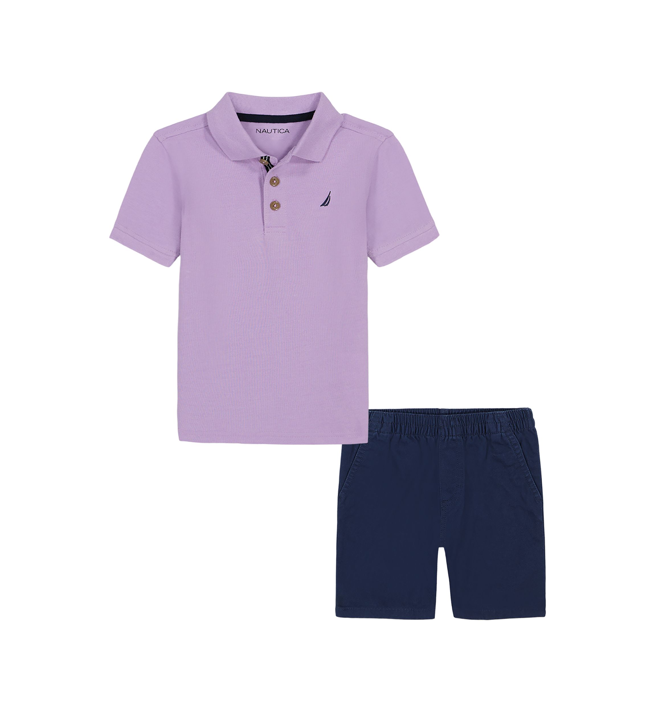 Boys 4-7 Polo Shirt and Shorts Set