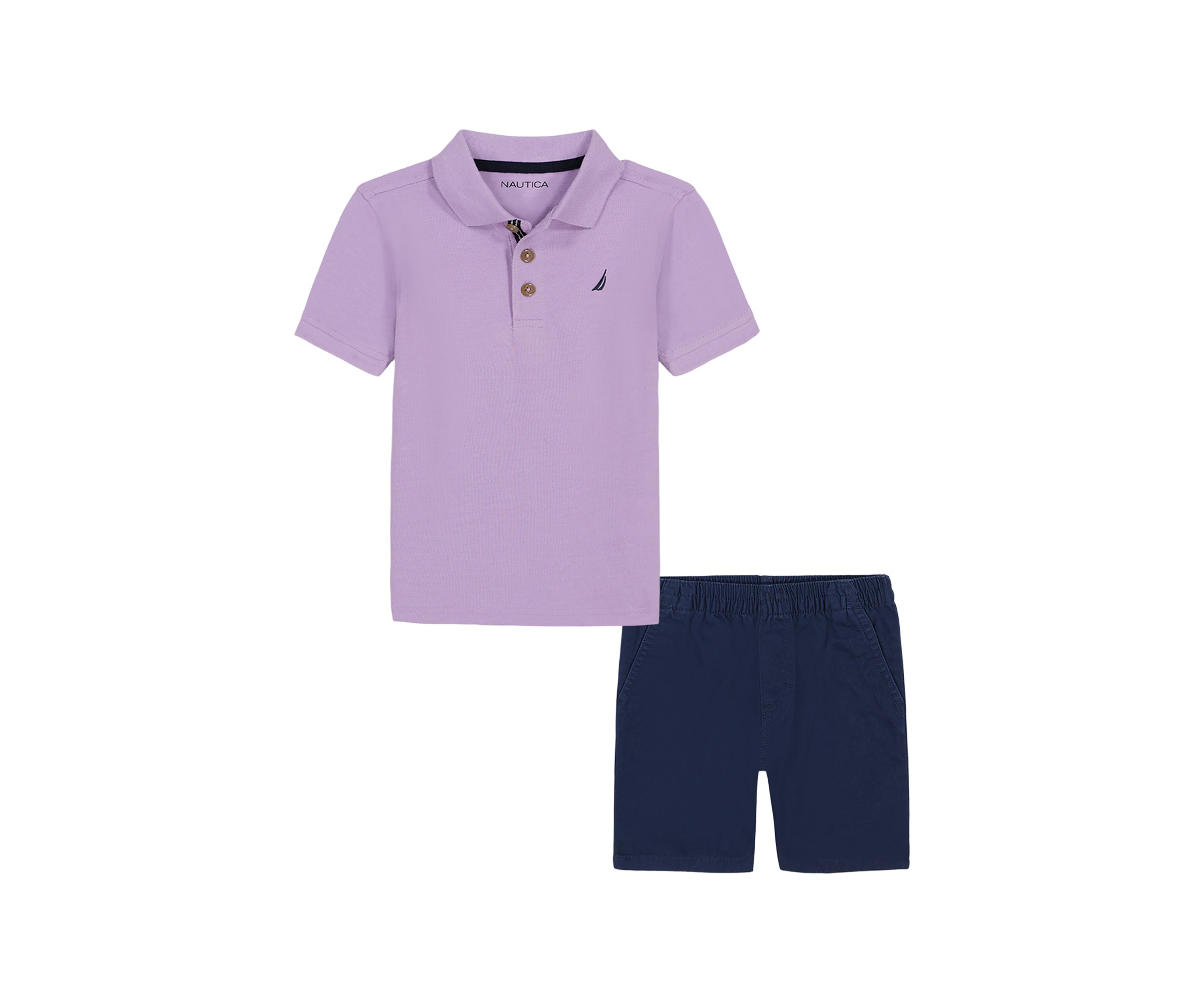 Boys 4-7 Polo Shirt and Shorts Set