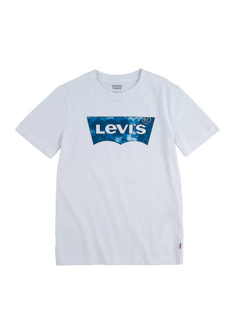 Levi's® Boys 4-7 Short Sleeve Tie Dye Batwing