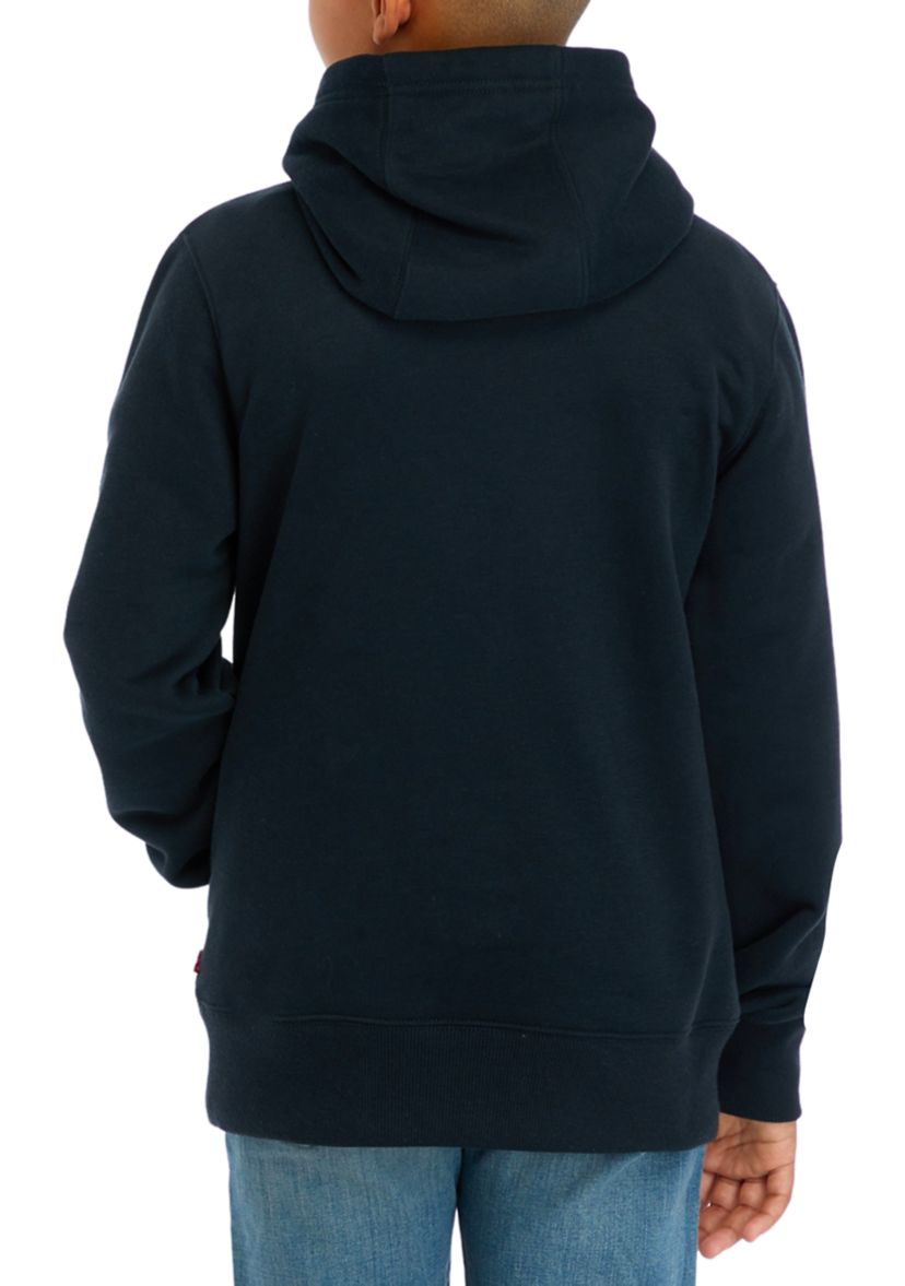 Boys 4-7 Batwing Fill Logo Hoodie 