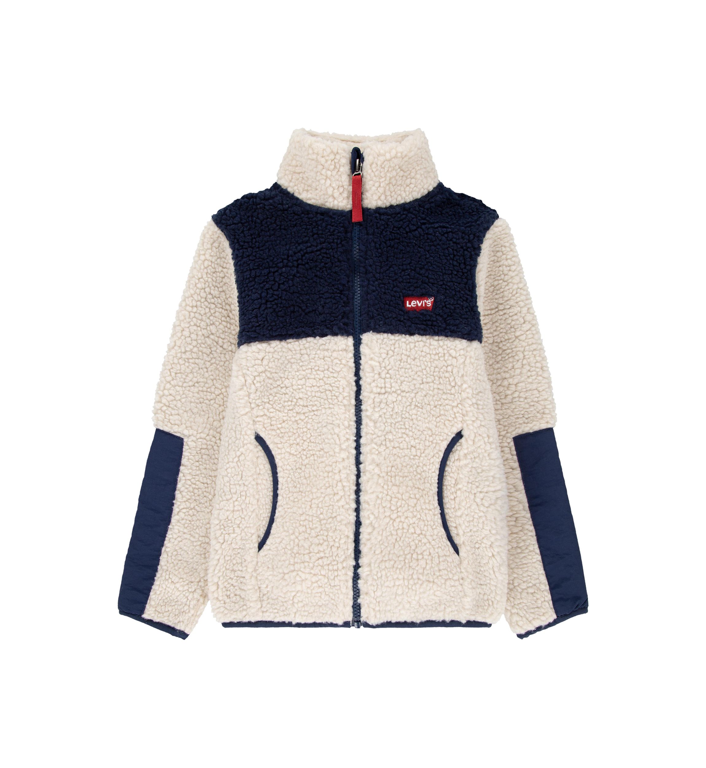 Boys 4-7 Color Blocked Sherpa Jacket