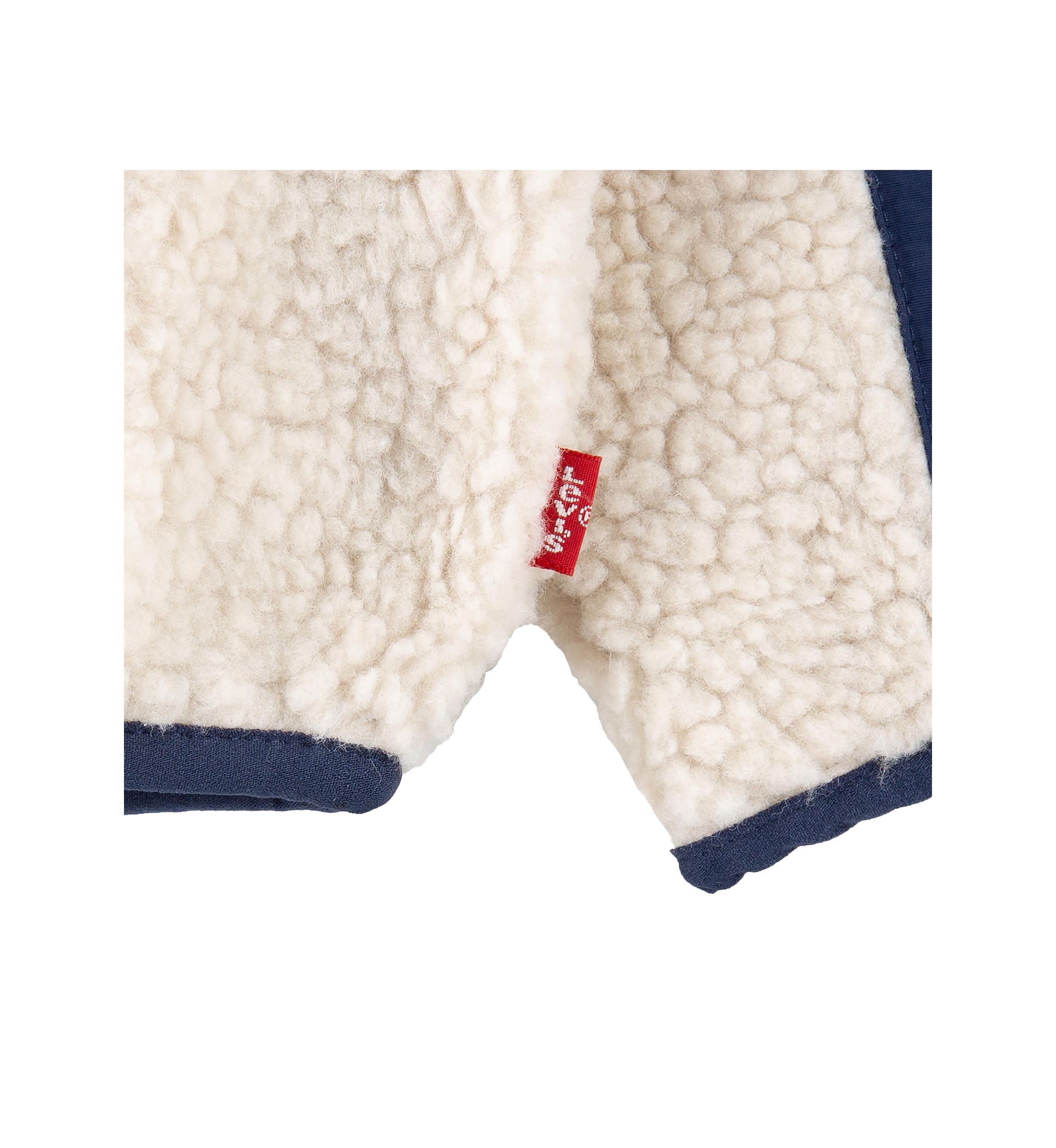 Boys 4-7 Color Blocked Sherpa Jacket