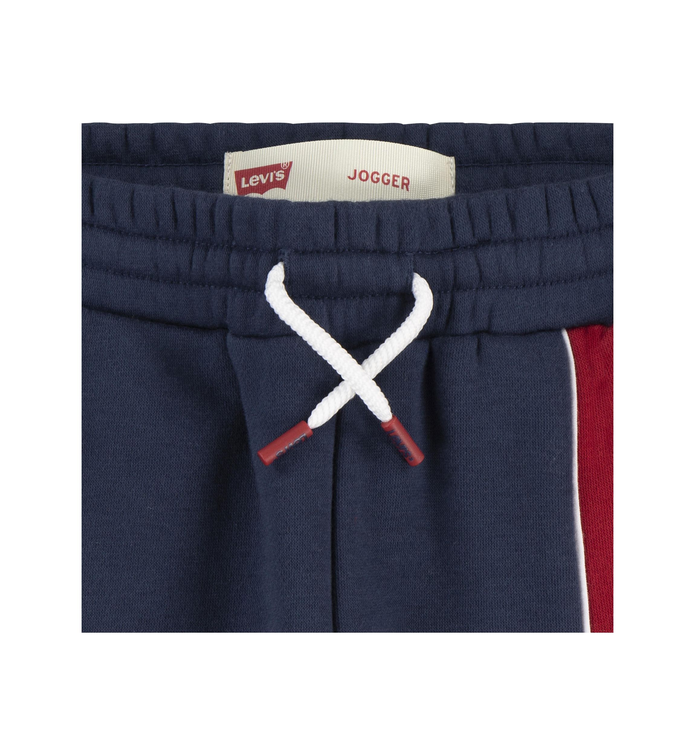 Boys 4-7 Logo Color Blocked Piped Joggers