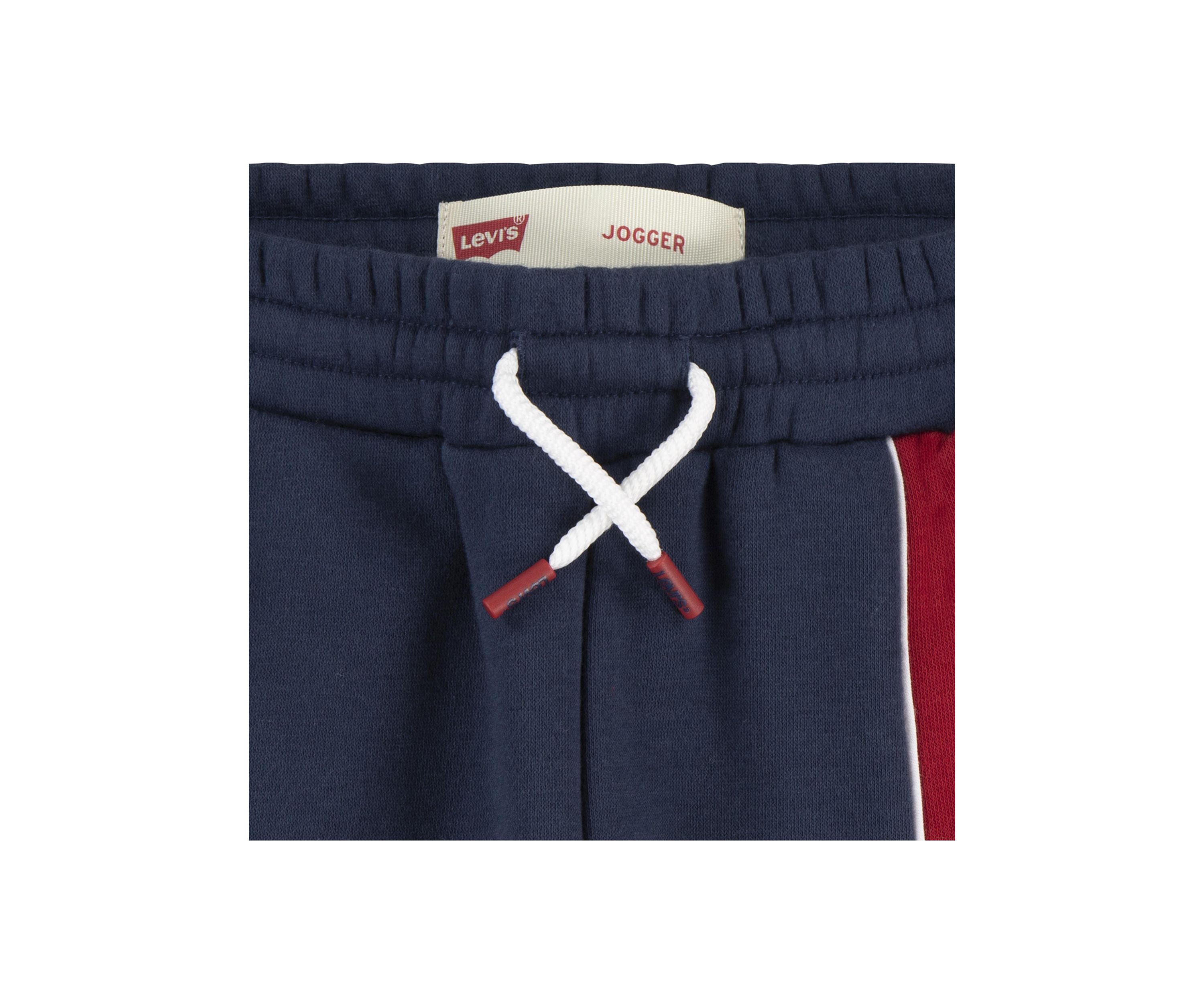 Boys 4-7 Logo Color Blocked Piped Joggers