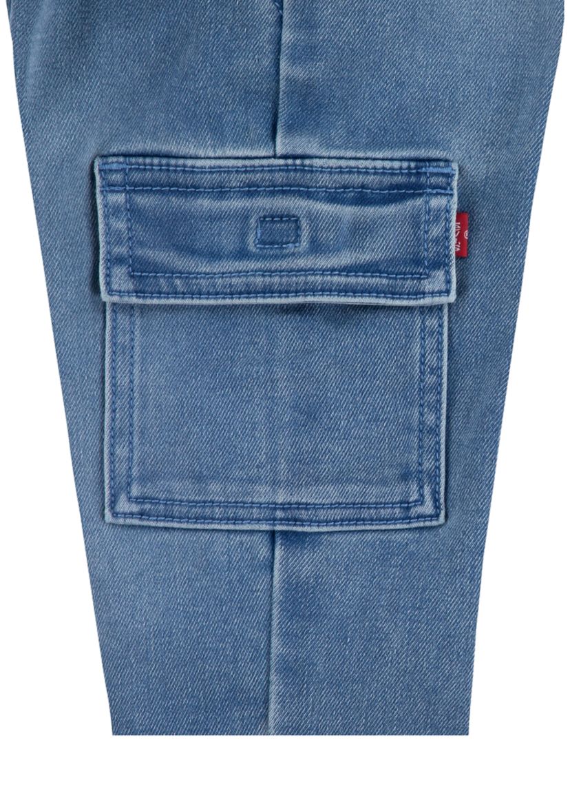 Boys 8-20 Gingham Shirt and Denim Joggers Set