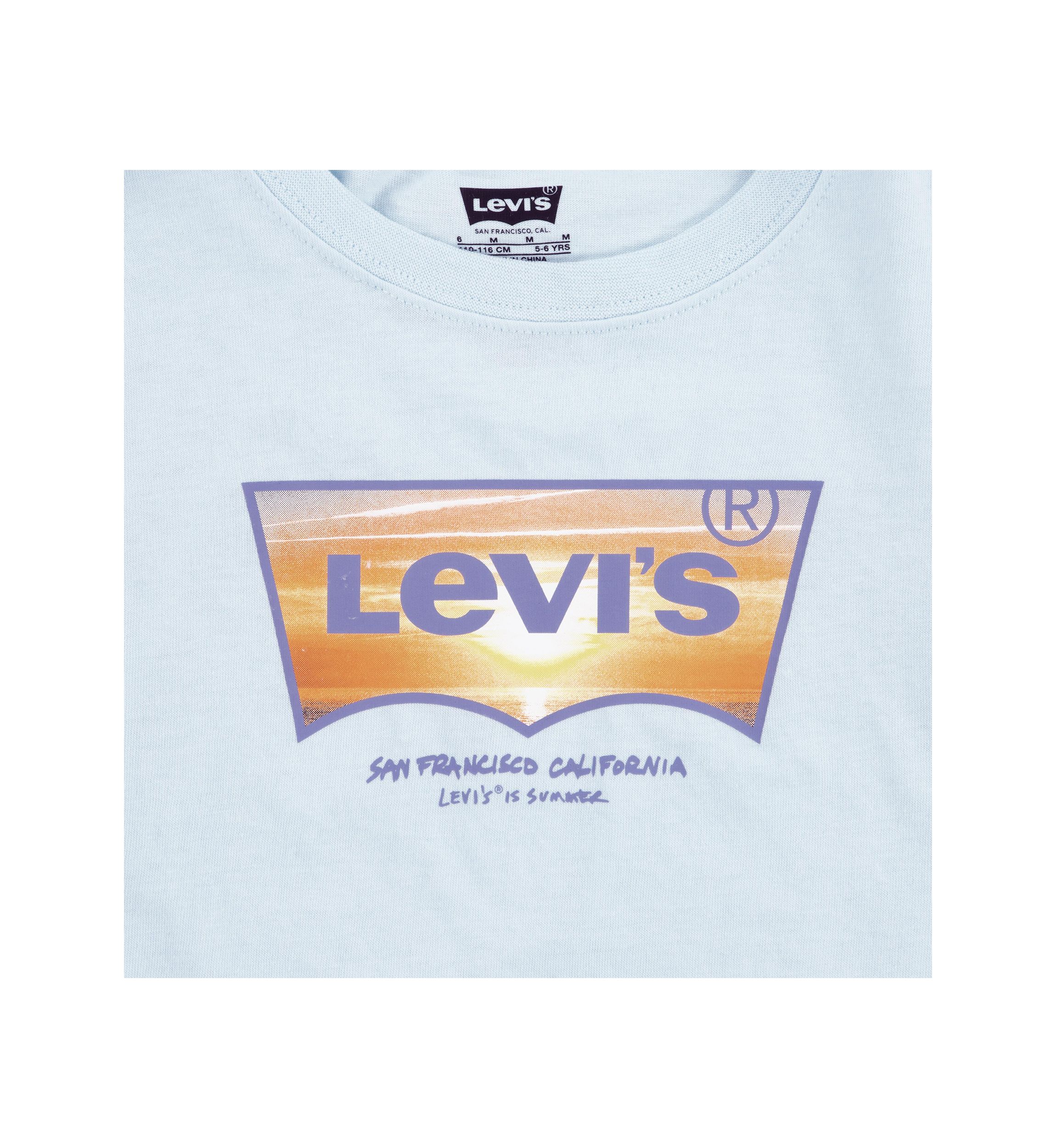 Boys 4-7 Sunset Graphic Batwing T-Shirt