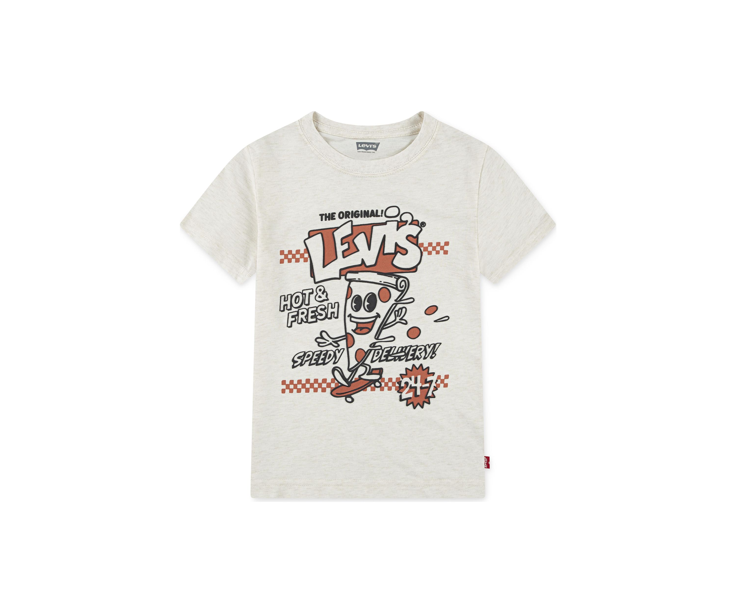 Boys 4-7 Speedy Pizza Graphic T-Shirt