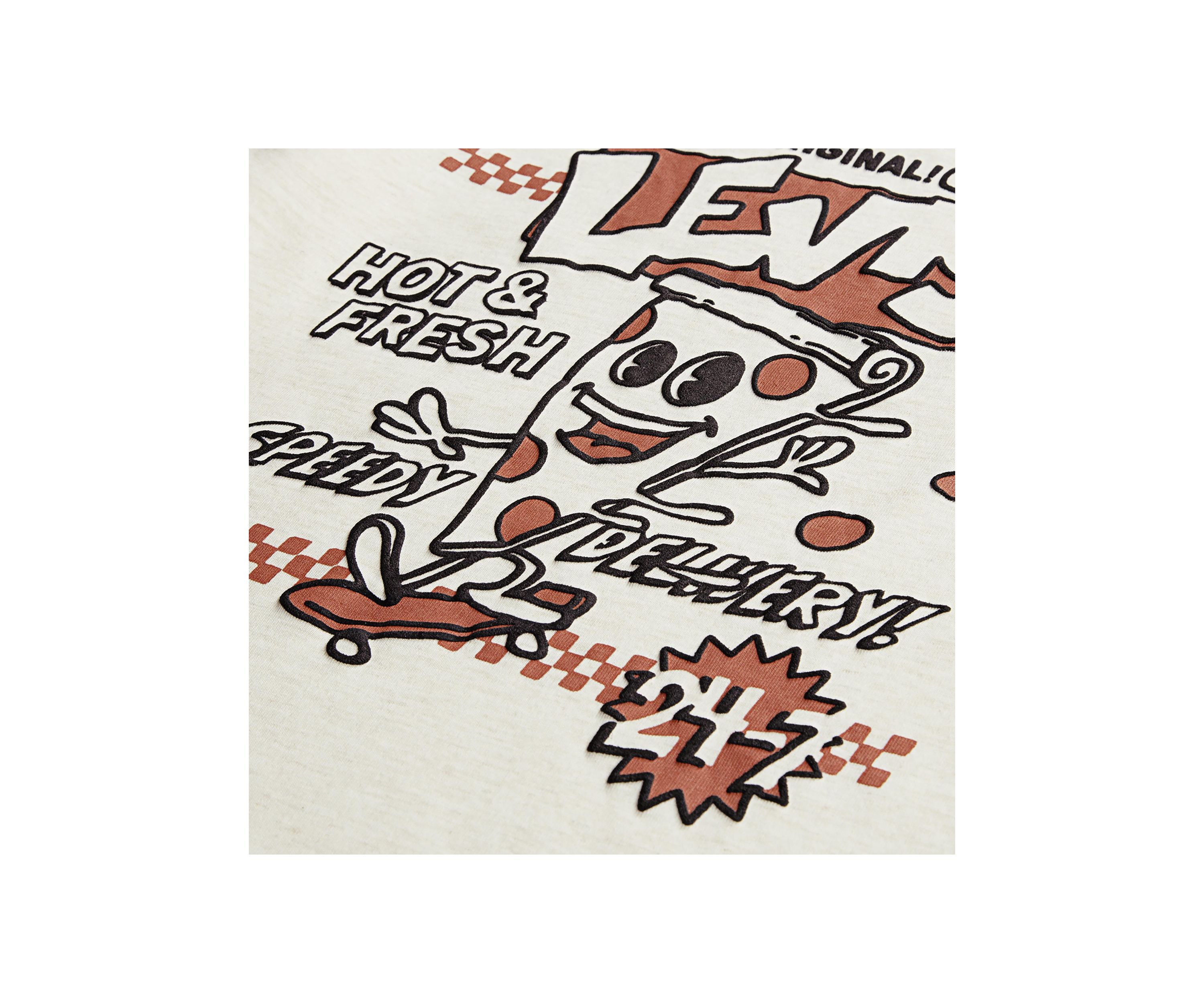 Boys 4-7 Speedy Pizza Graphic T-Shirt