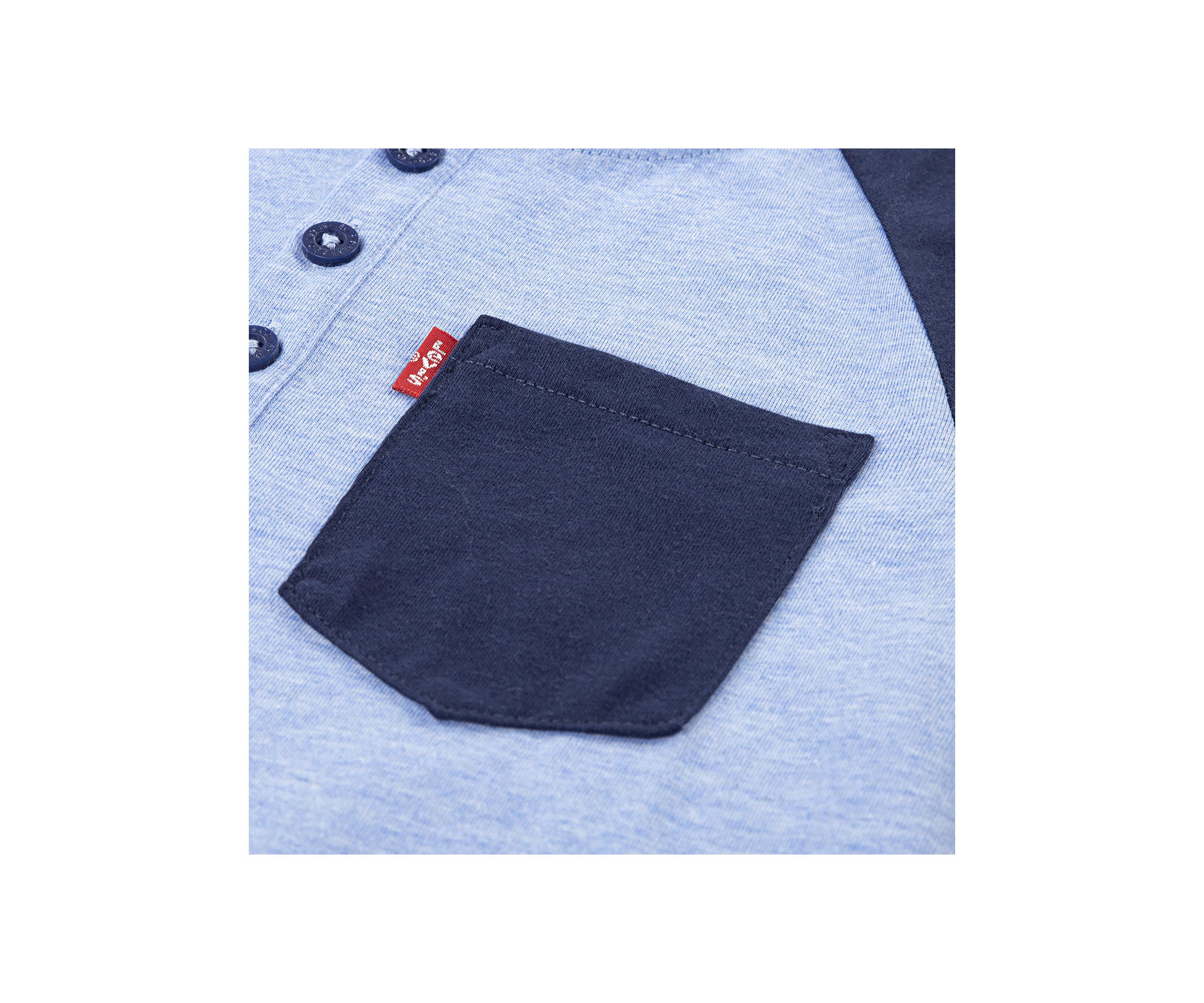 Boys 4-7 Raglan Henley Cargo Set