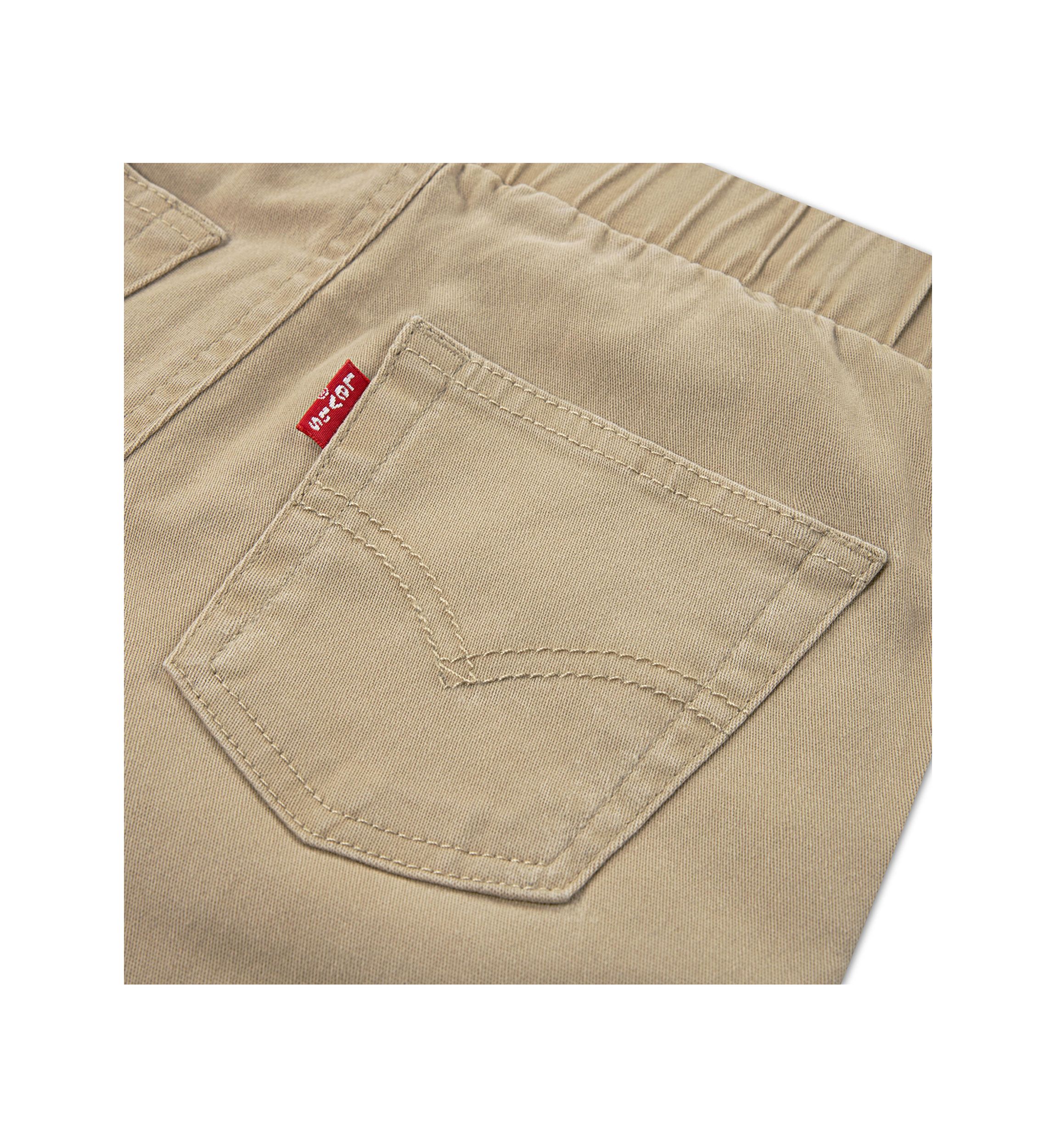Boys 4-7 Chambray Color Block Jogger Set