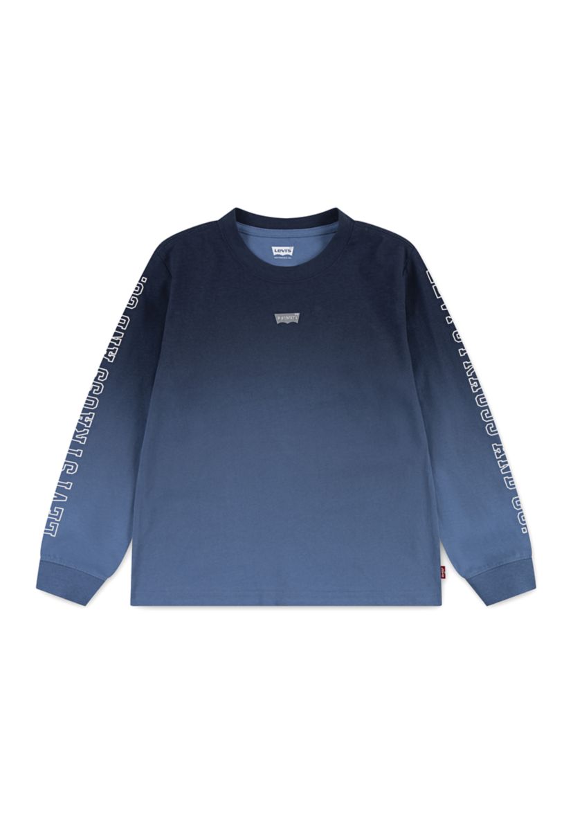 Boys 4-7 Long Sleeve  Logo Graphic T-Shirt