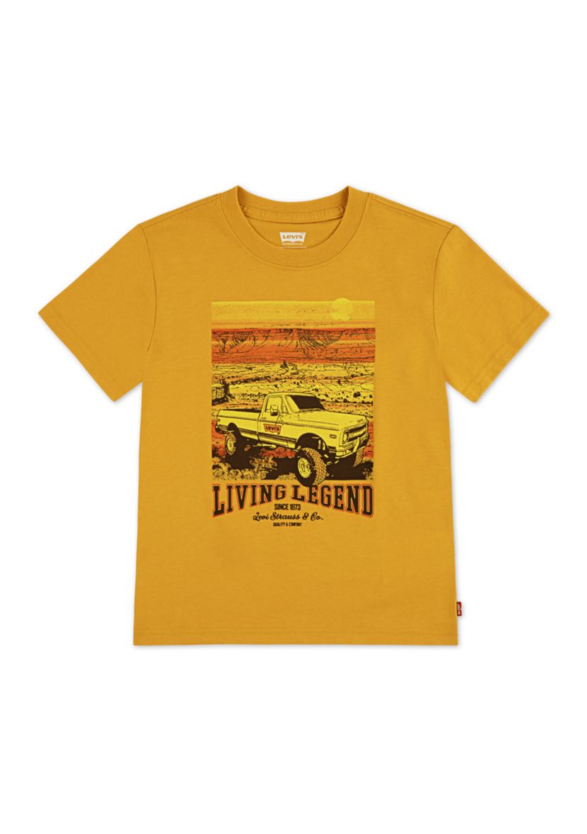 Boys 4-7 Big Rig Short Sleeve Graphic T-Shirt
