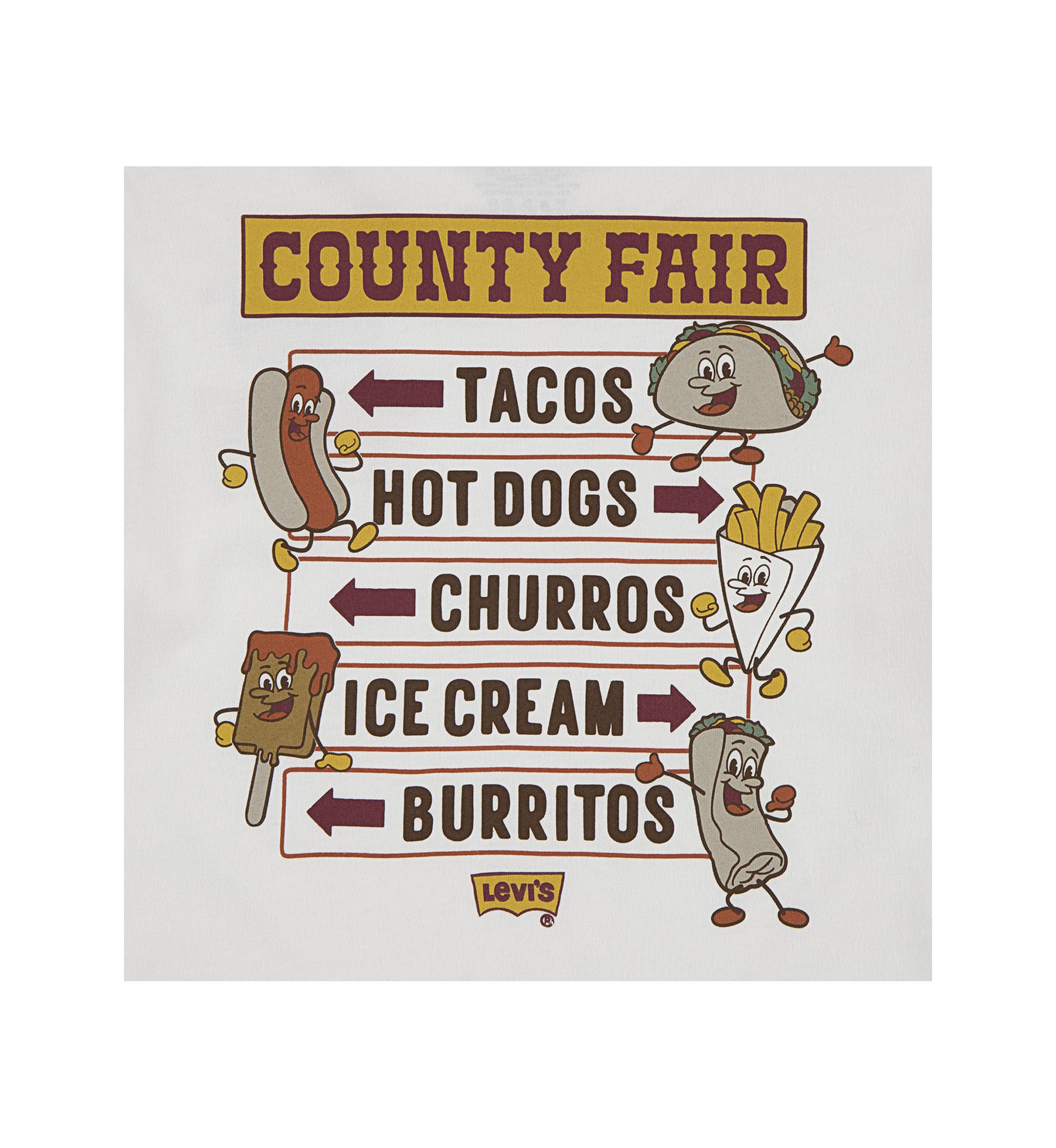 Boys 4-7 Country Fair Food Short Sleeve Graphic T-Shirt