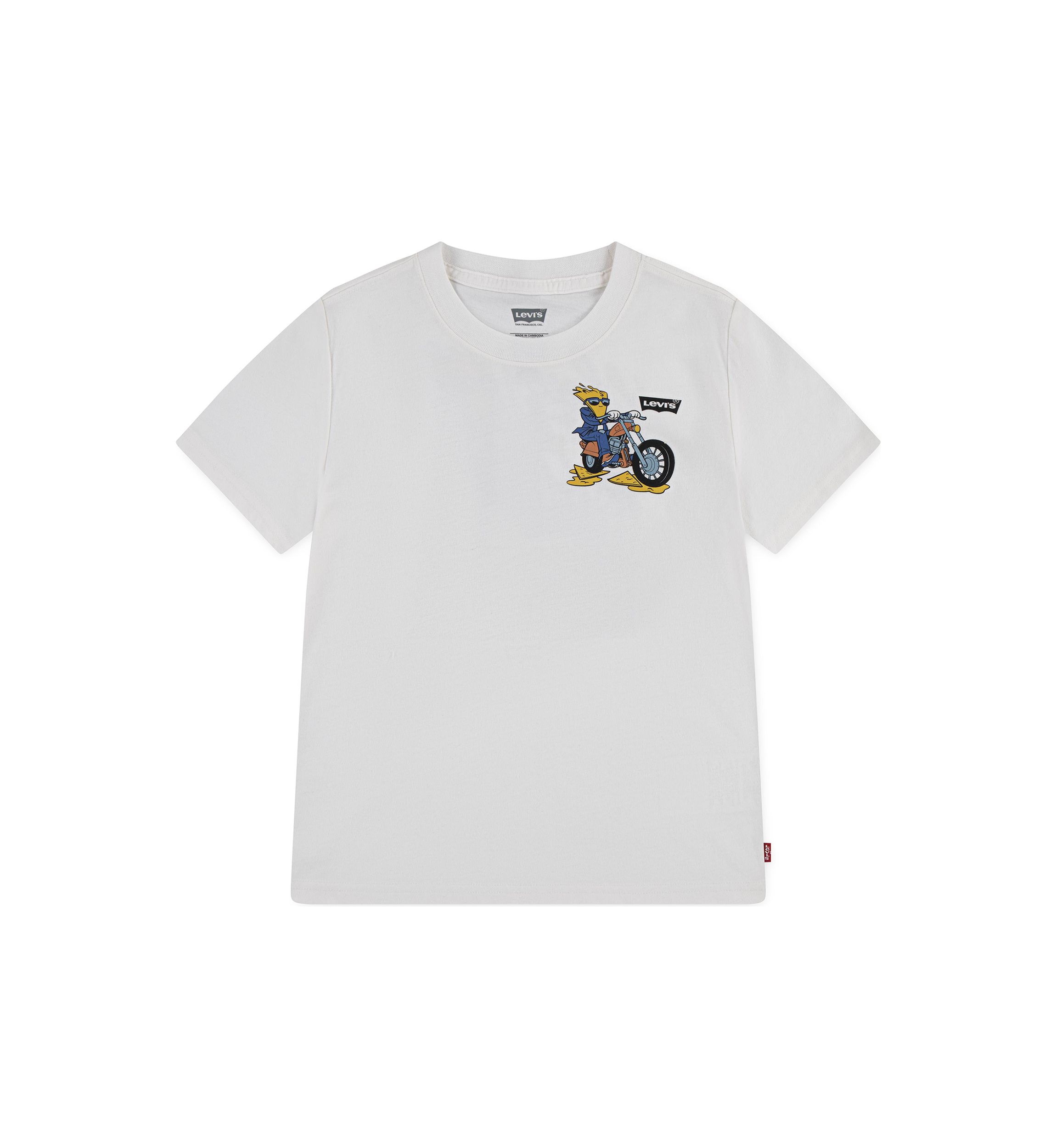 Boys 4-7 Cheesy Rider Short Sleeve Graphic T-Shirt