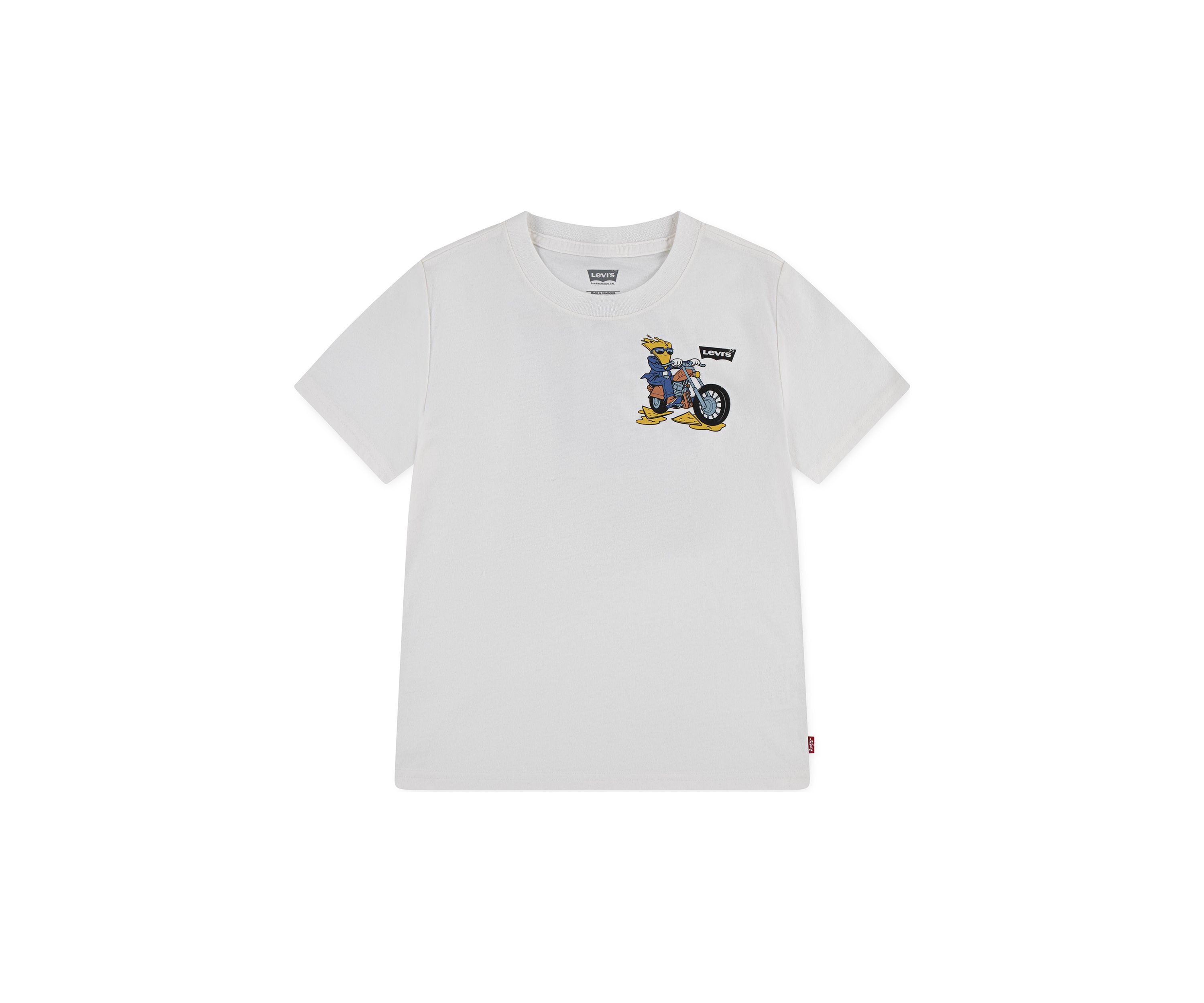 Boys 4-7 Cheesy Rider Short Sleeve Graphic T-Shirt