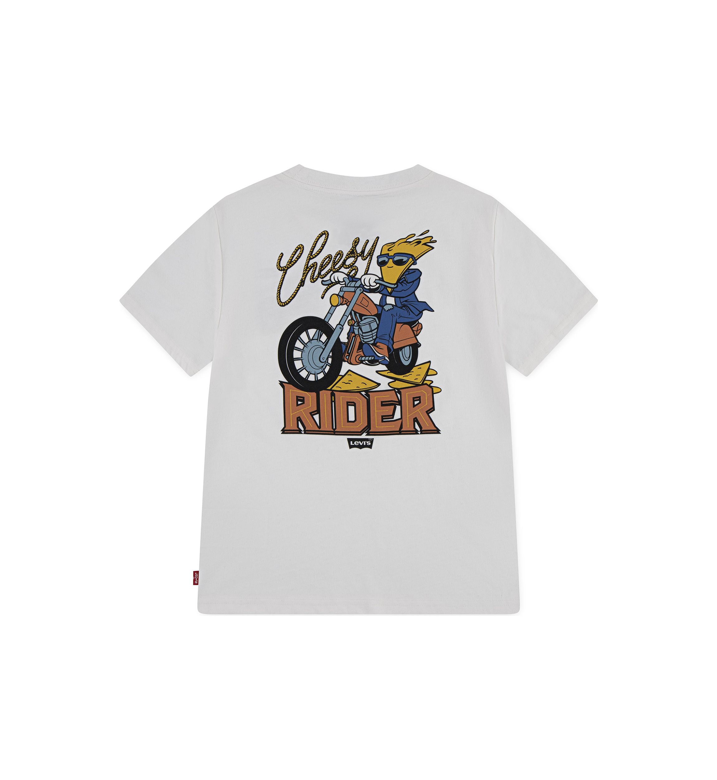Boys 4-7 Cheesy Rider Short Sleeve Graphic T-Shirt