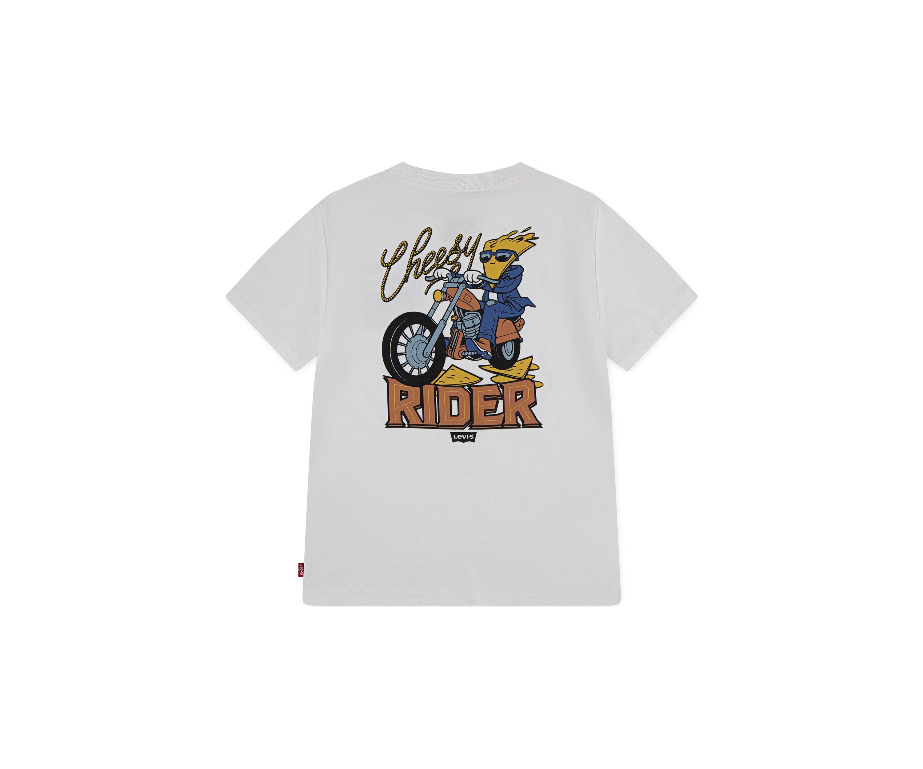 Boys 4-7 Cheesy Rider Short Sleeve Graphic T-Shirt