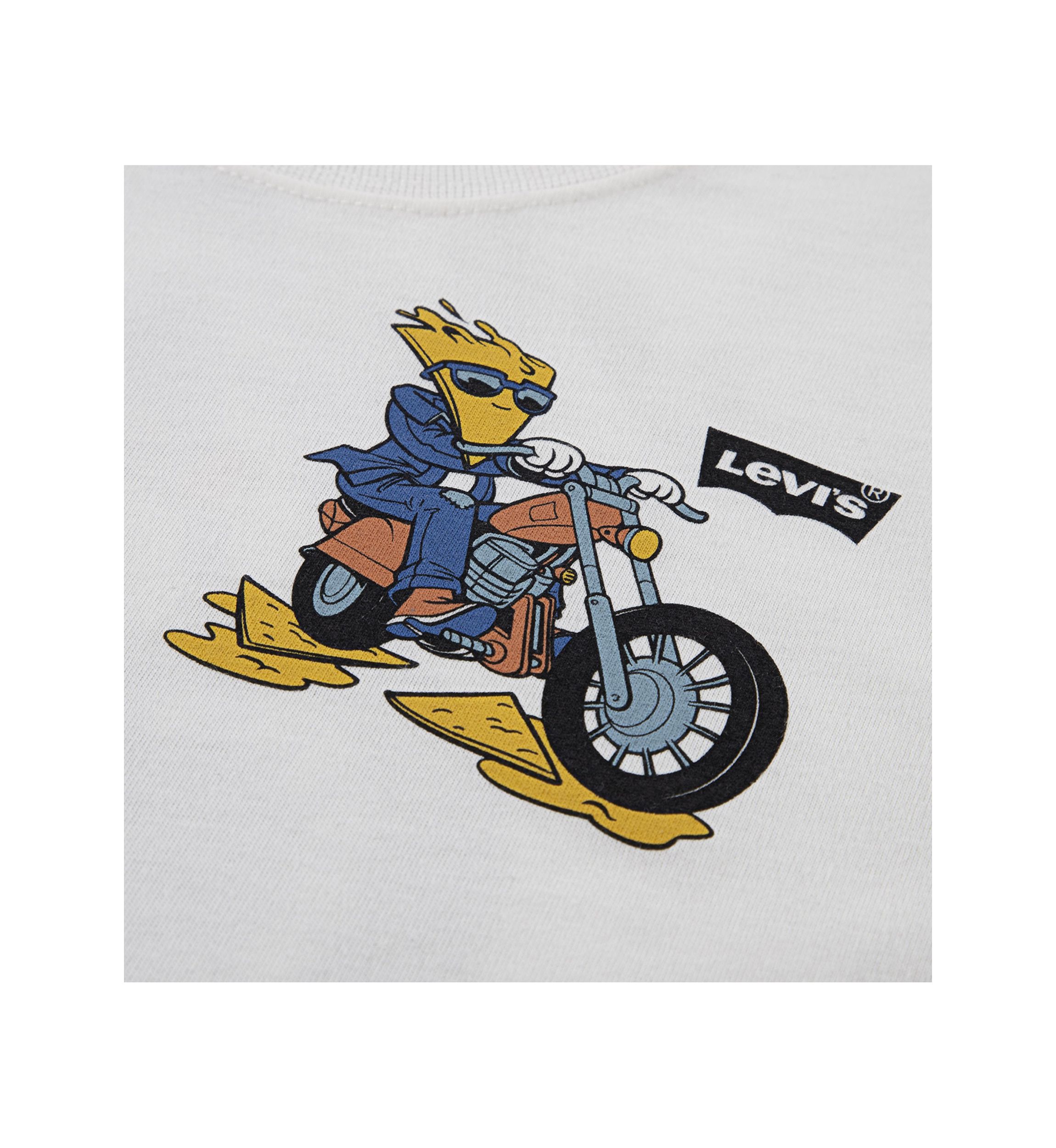 Boys 4-7 Cheesy Rider Short Sleeve Graphic T-Shirt