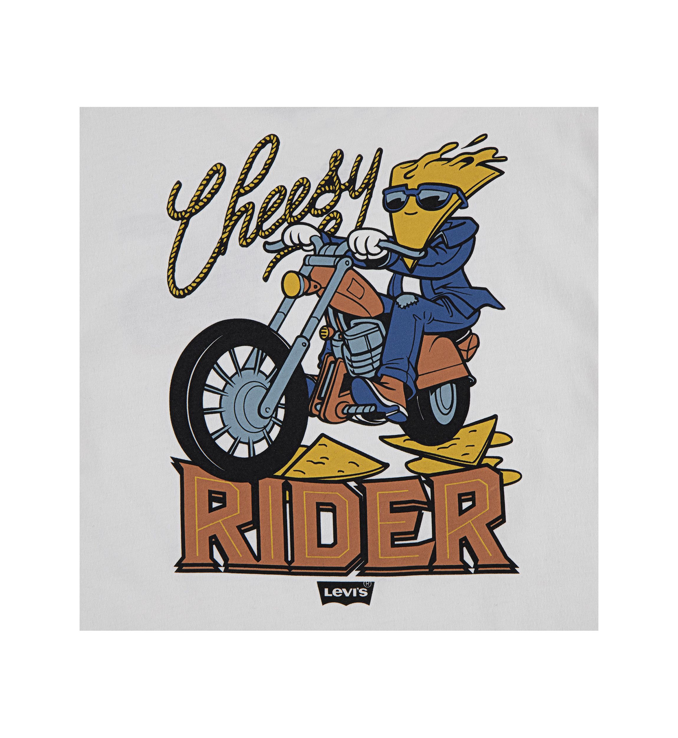 Boys 4-7 Cheesy Rider Short Sleeve Graphic T-Shirt