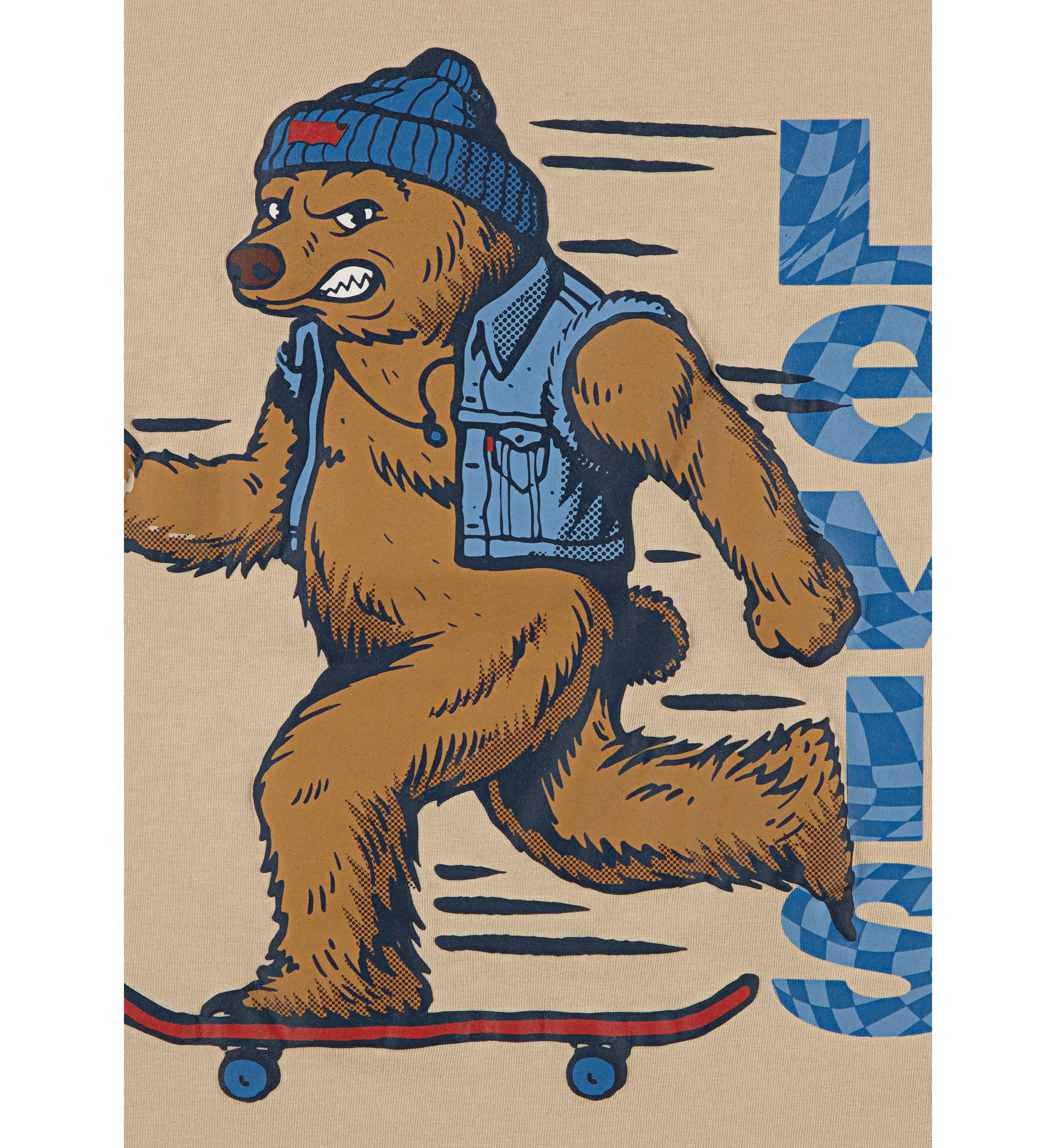 Boys 4-7 Bear on the Move Short Sleeve Graphic T-Shirt