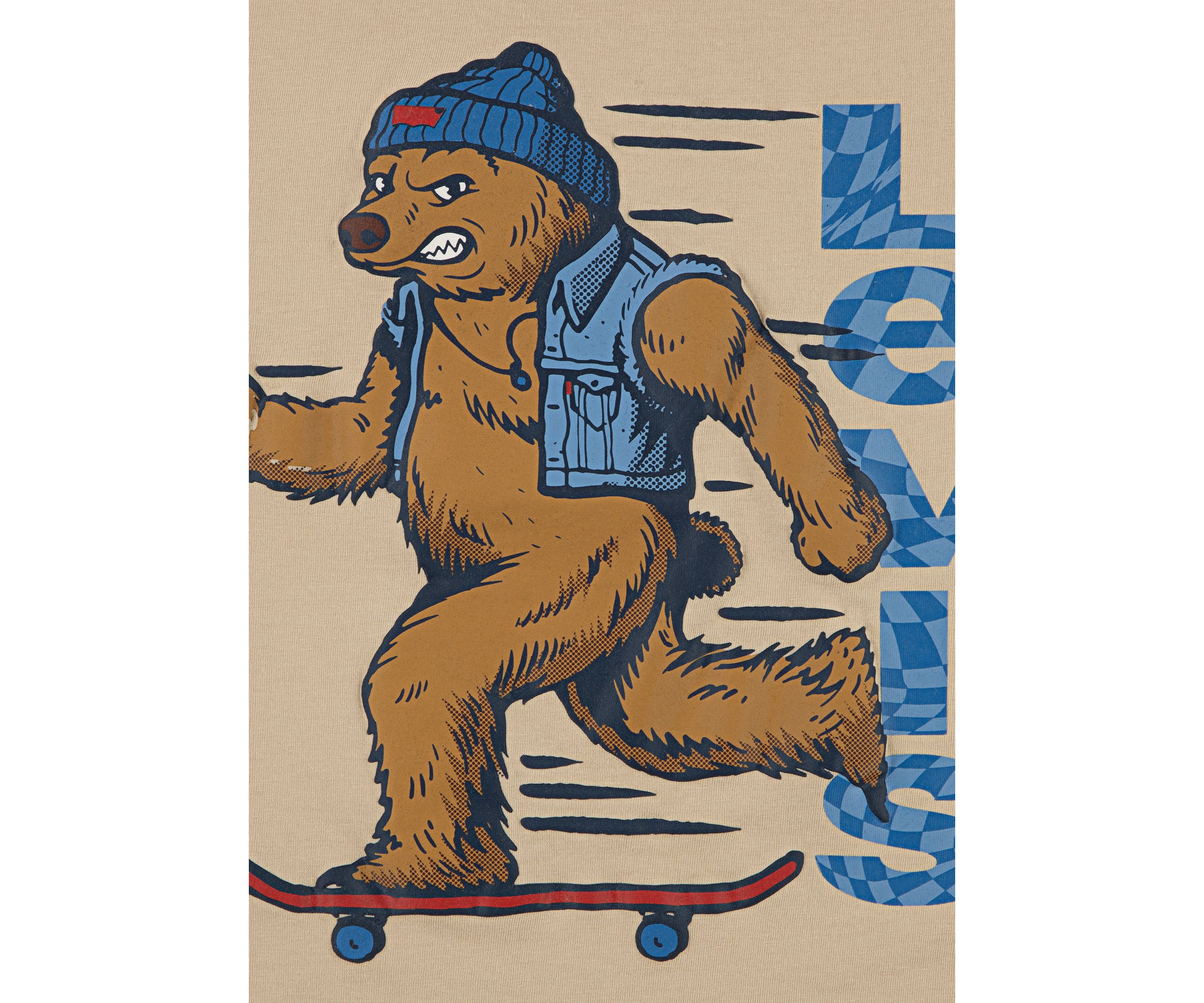 Boys 4-7 Bear on the Move Short Sleeve Graphic T-Shirt