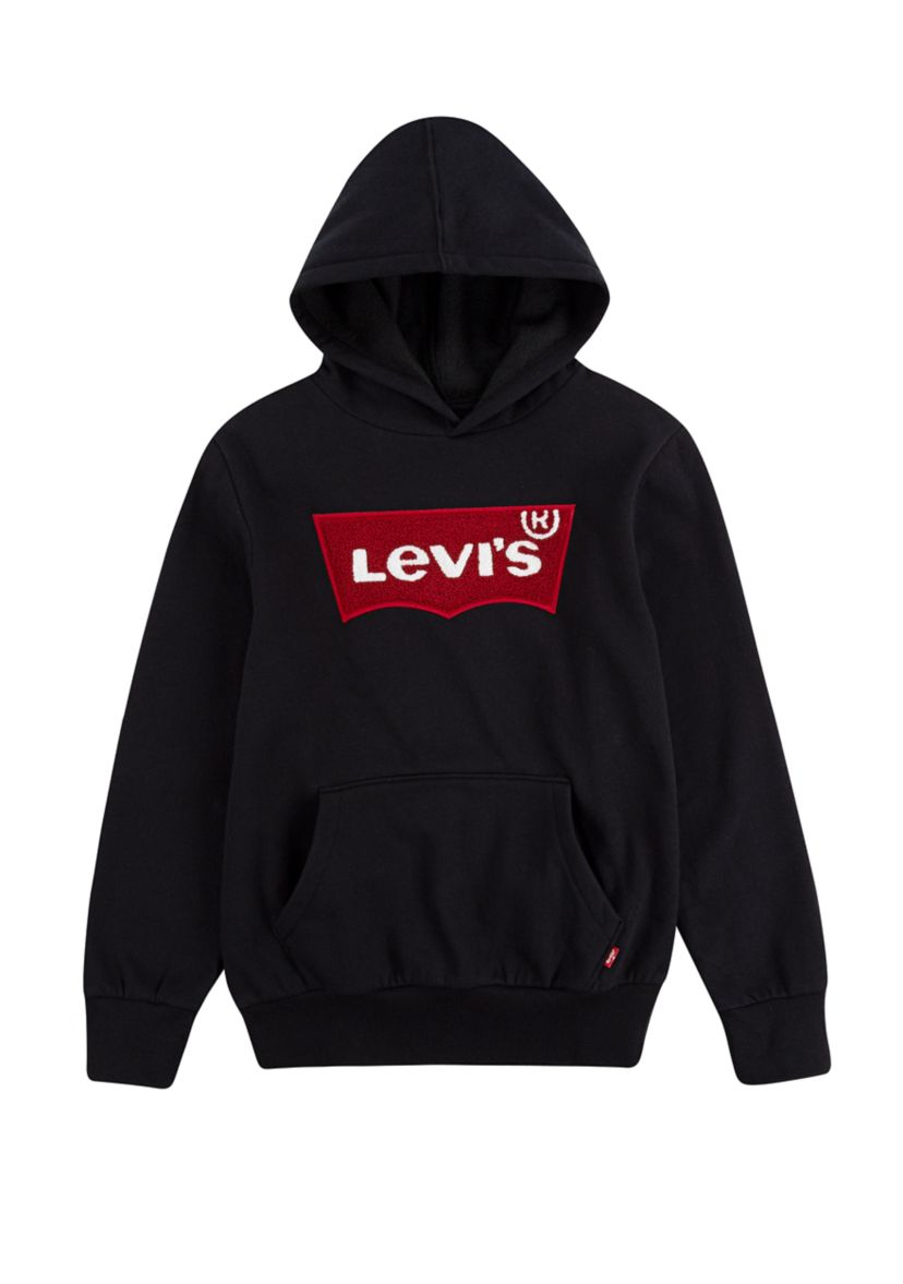 Boys 8-20 Chenille Batwing Hoodie