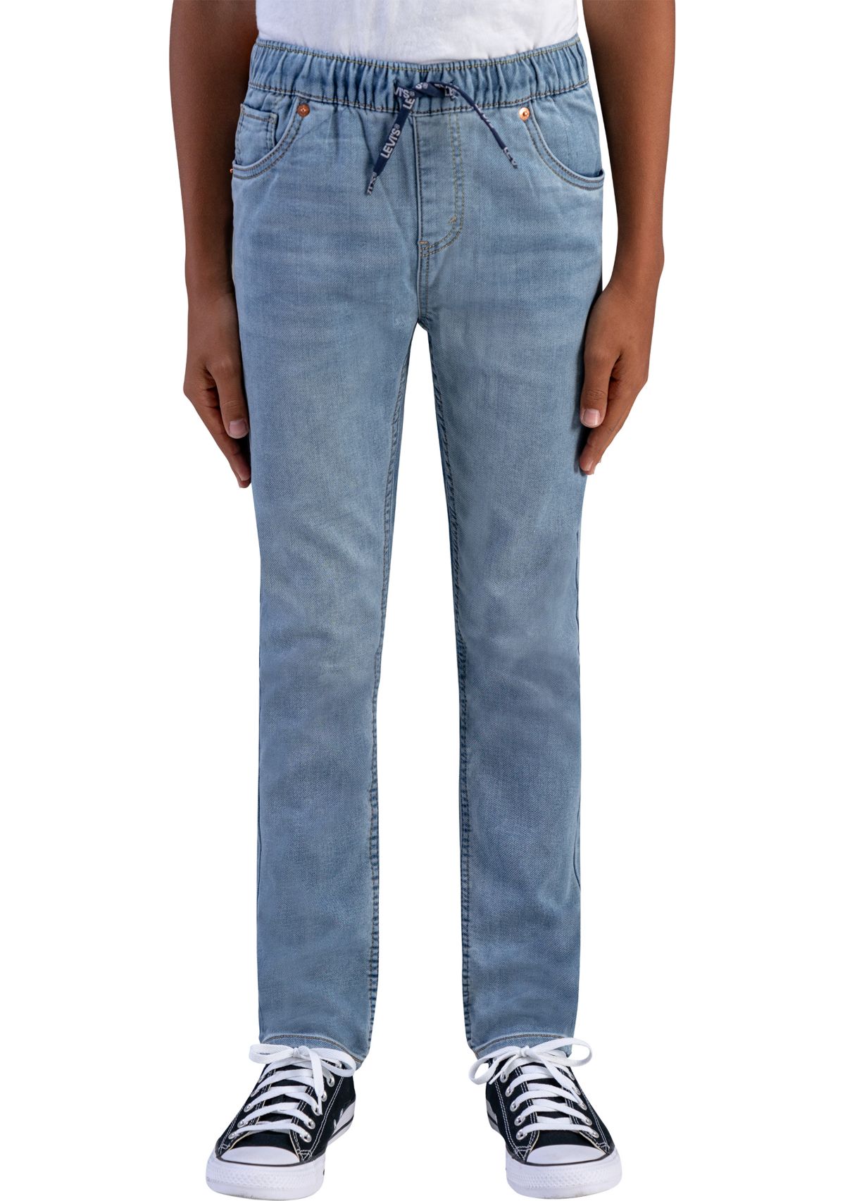 Boys 8-20 Skinny Knit Pull On Pants