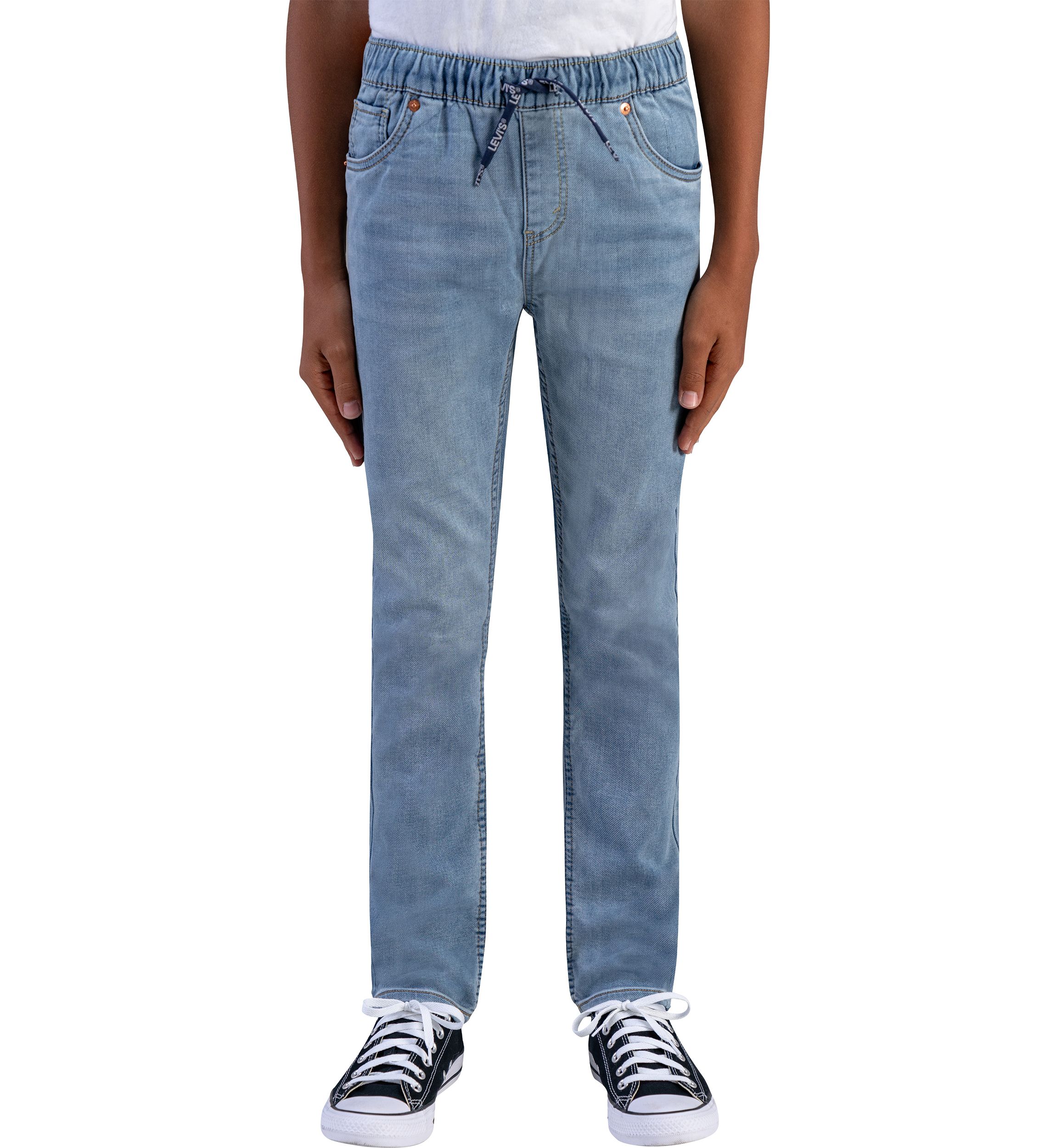 Boys 8-20 Skinny Knit Pull On Pants