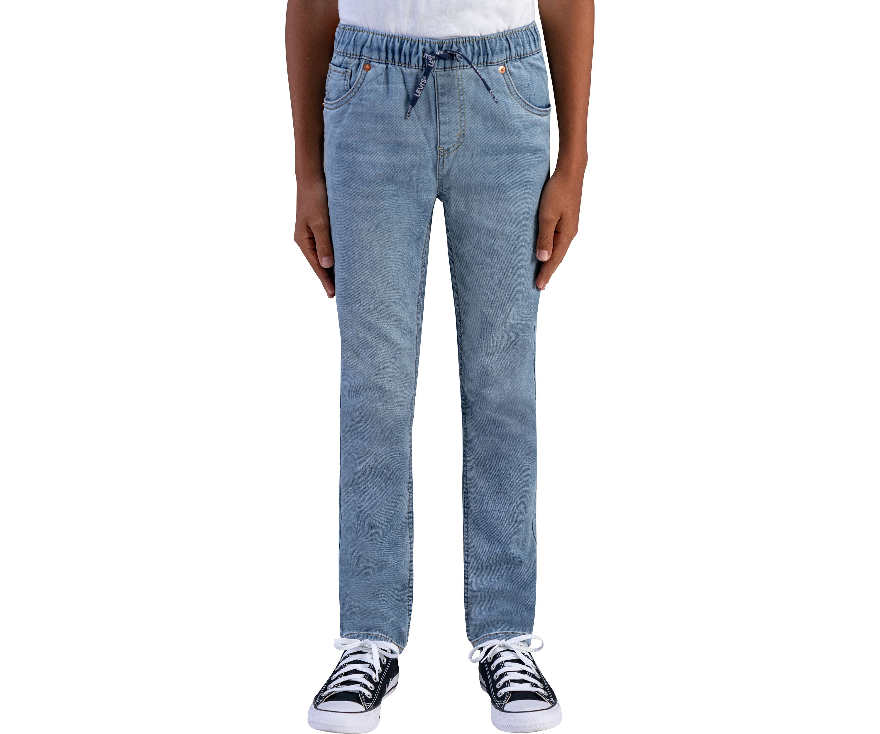 Boys 8-20 Skinny Knit Pull On Pants