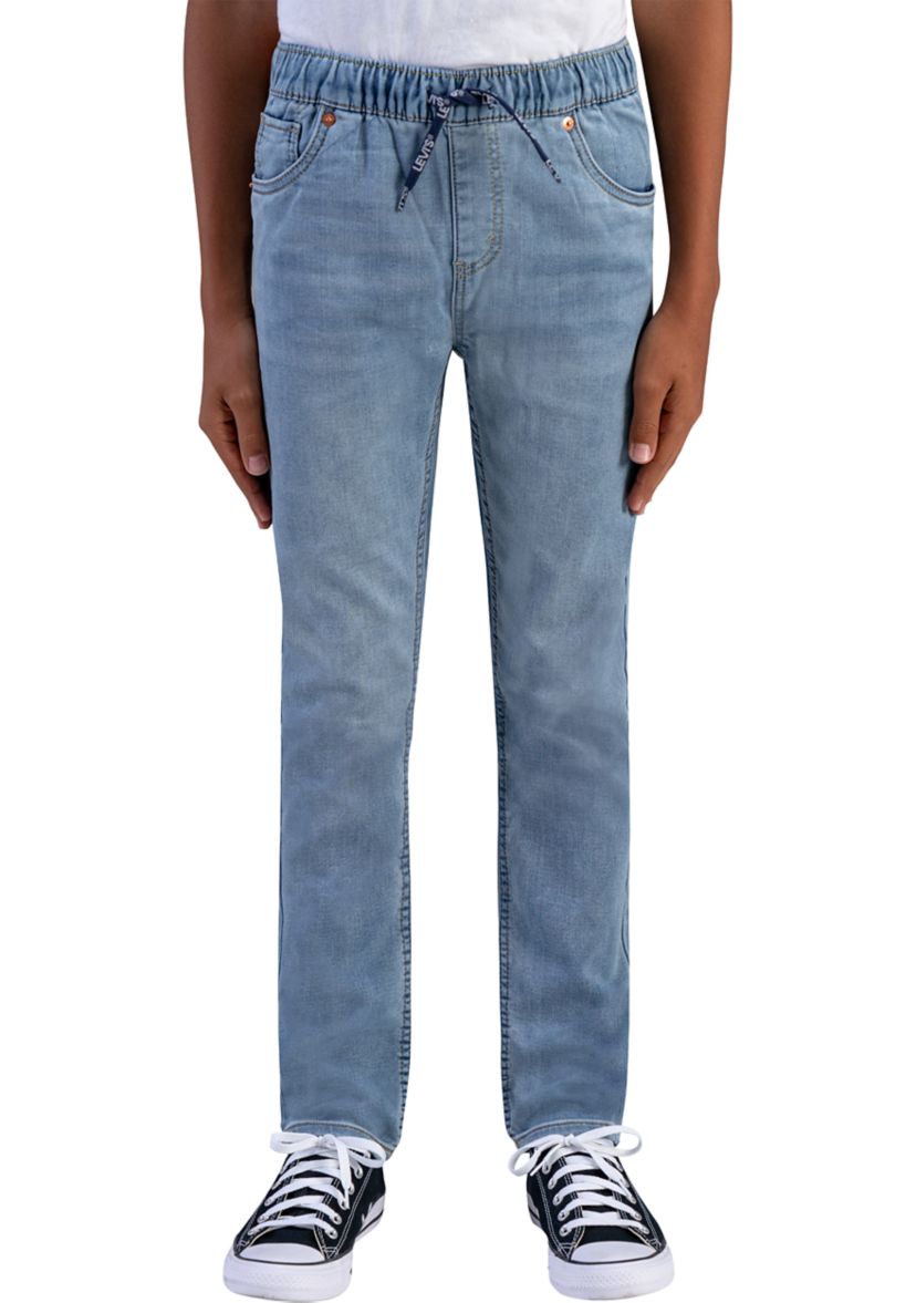 Boys 8-20 Skinny Knit Pull On Pants