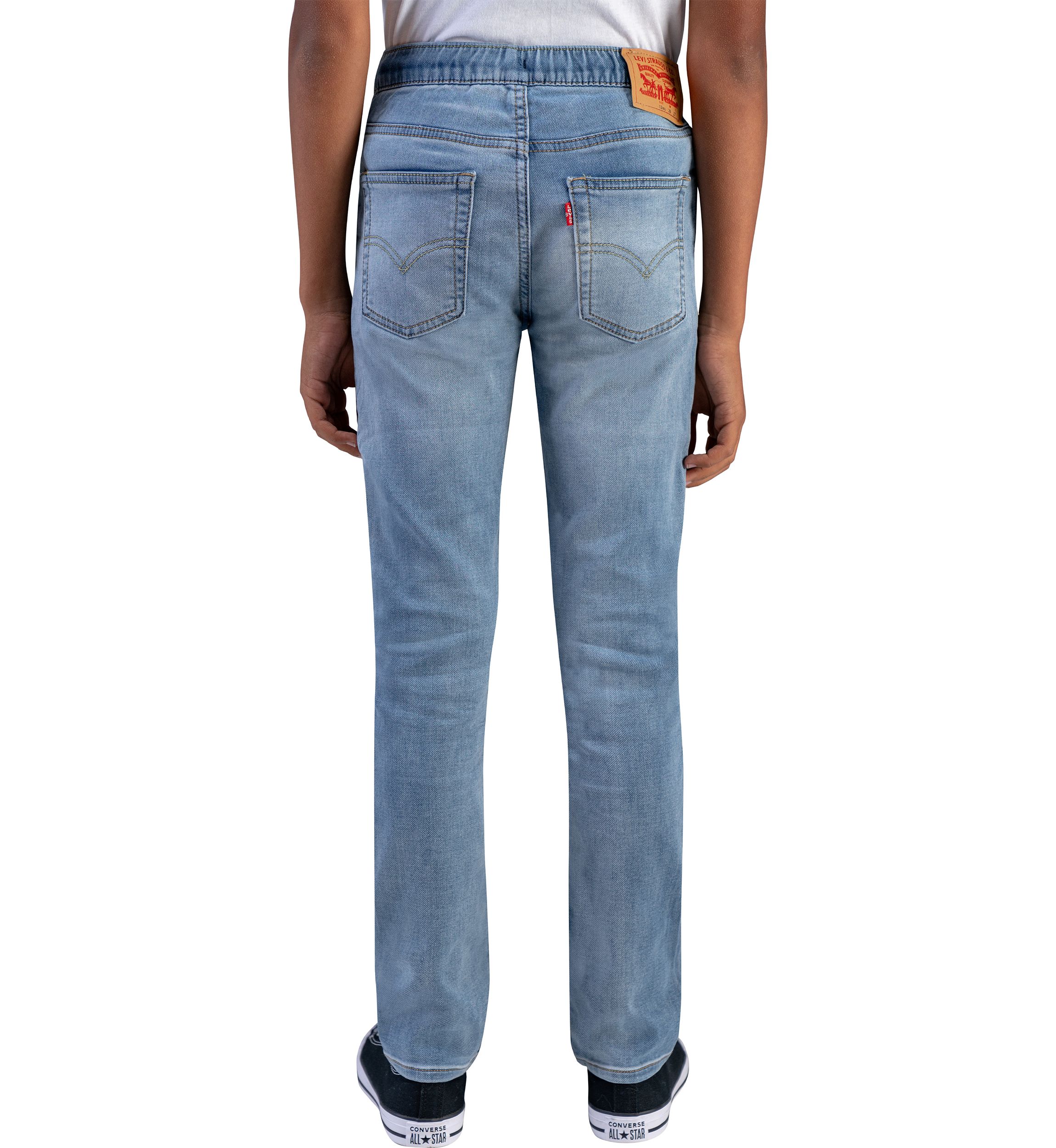 Boys 8-20 Skinny Knit Pull On Pants
