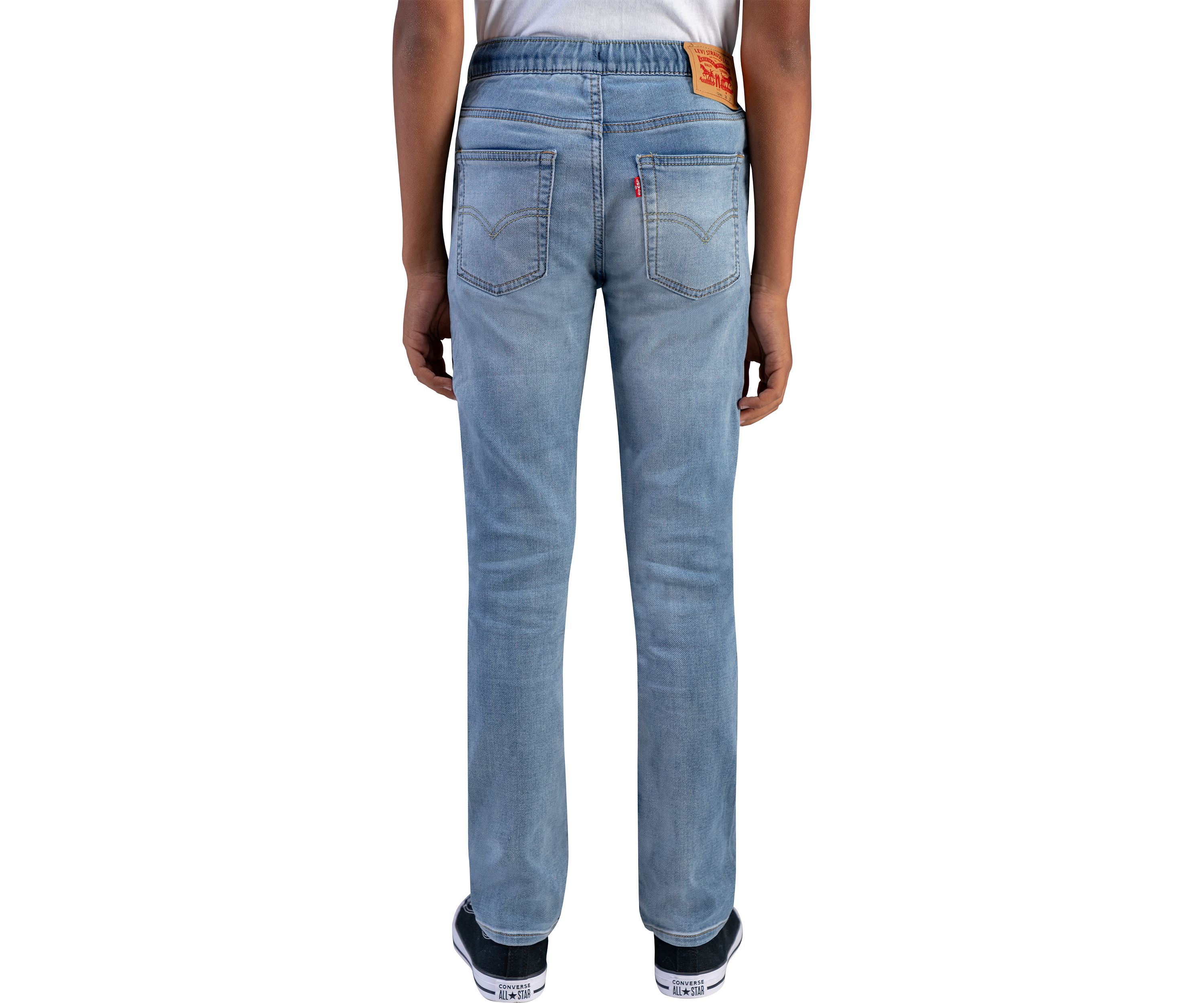 Boys 8-20 Skinny Knit Pull On Pants