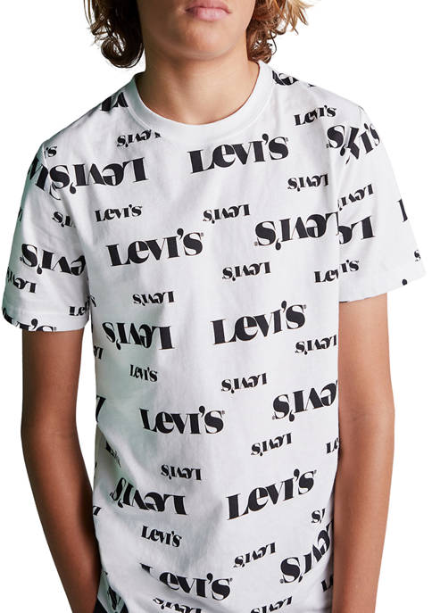 Levi's® Boys 8-20 Short Sleeve AOP Graphic T-Shirt
