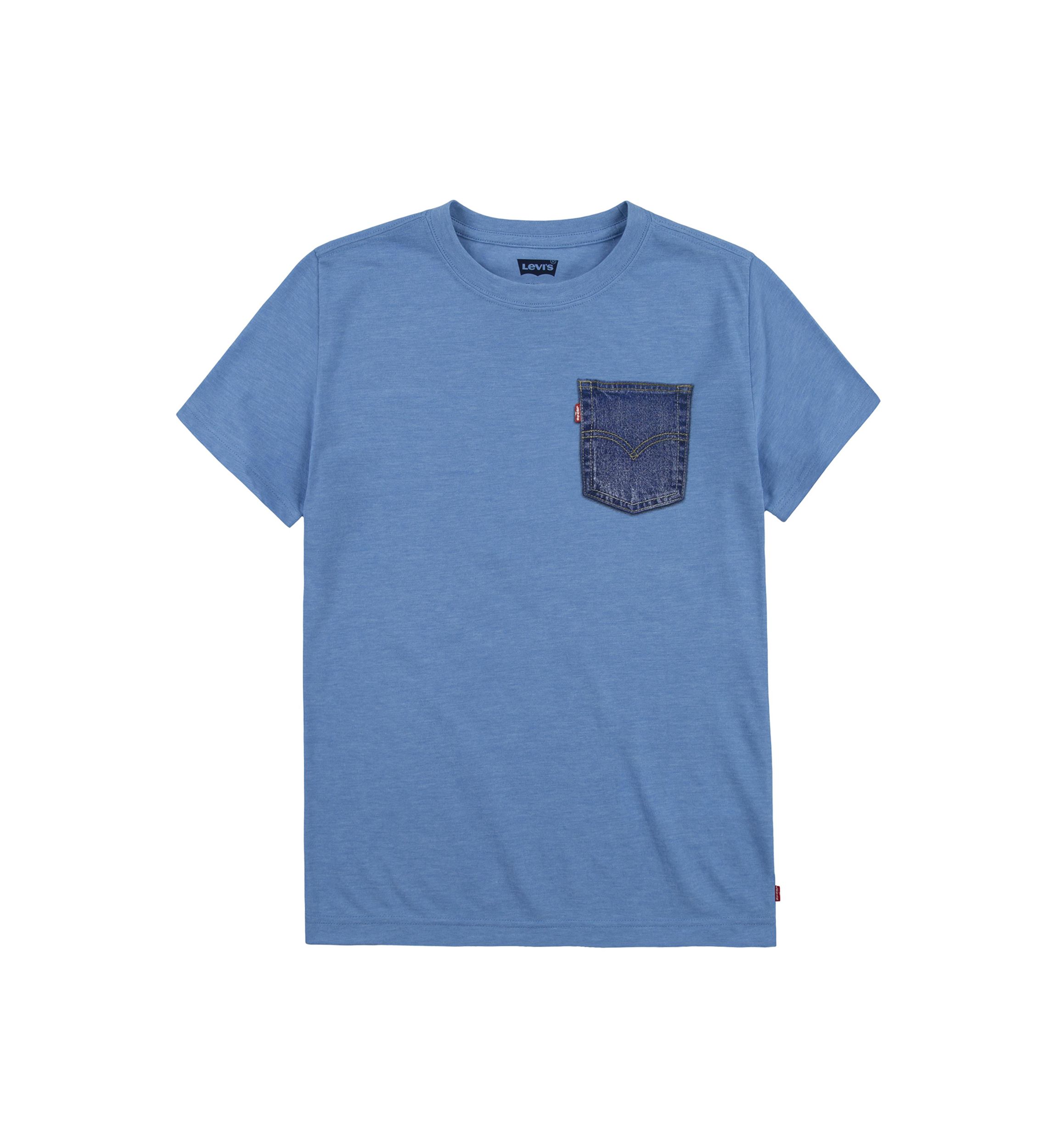 Boys 8-20 Denim Pocket T-Shirt