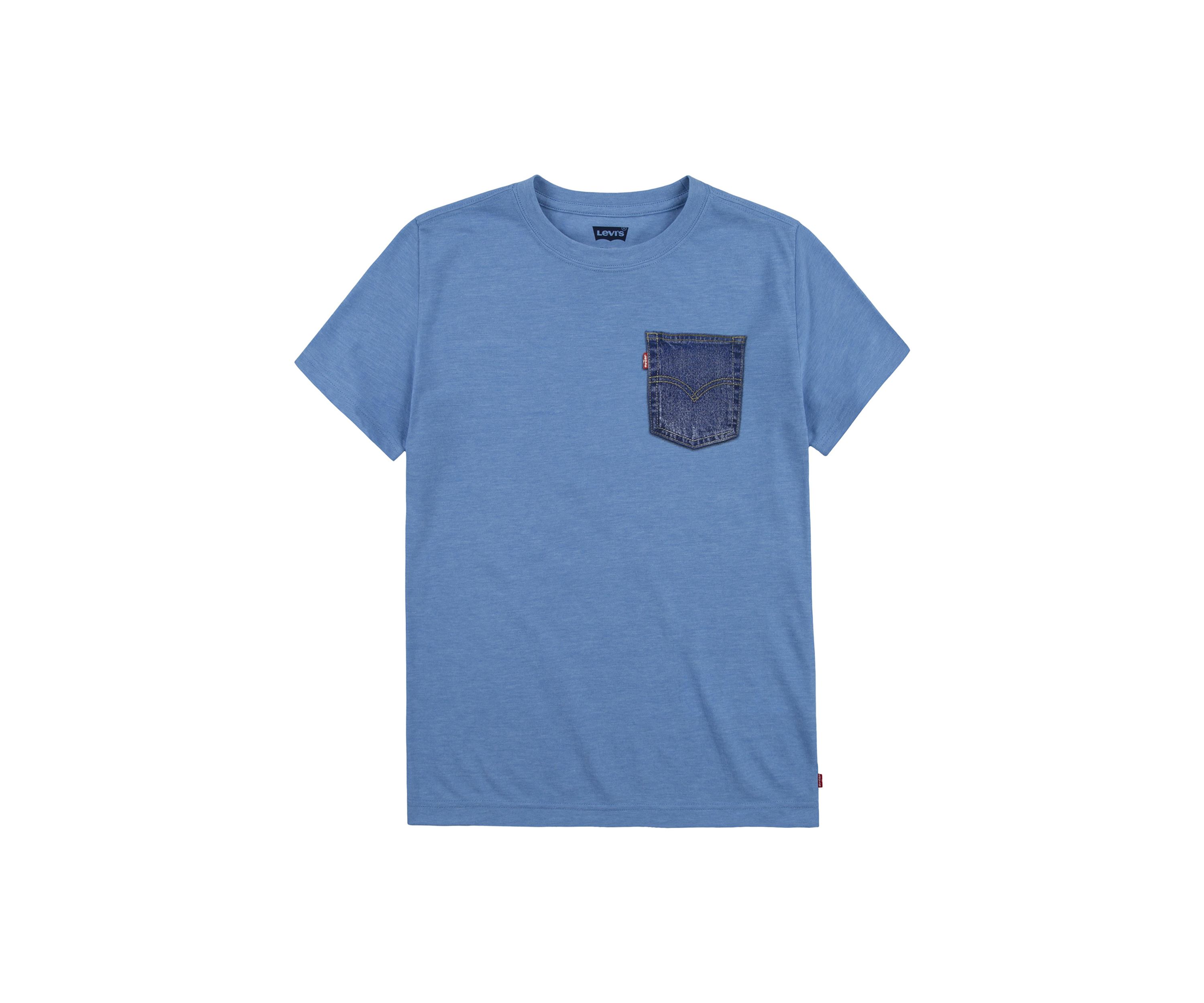 Boys 8-20 Denim Pocket T-Shirt