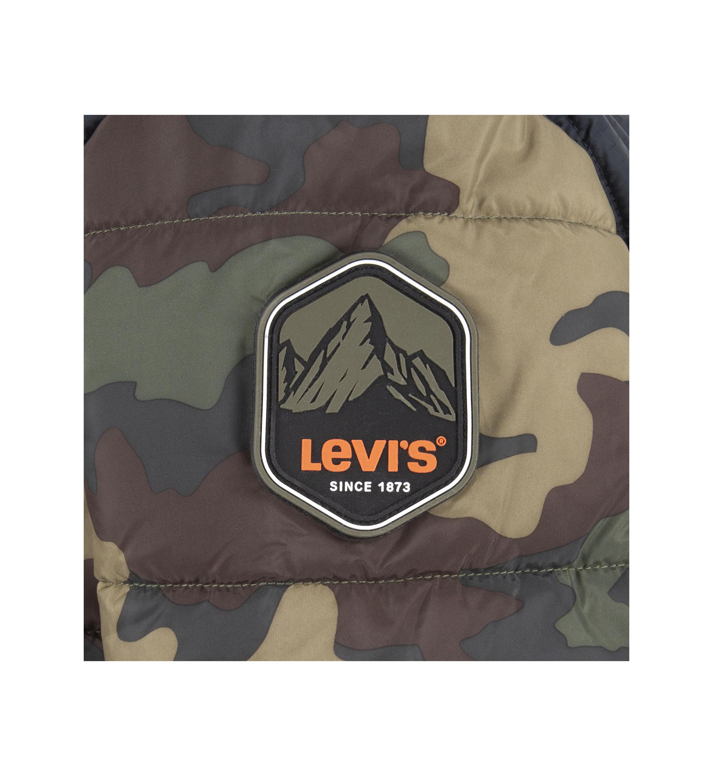 Boys 8-20 Camo Printed Puffer Jacket