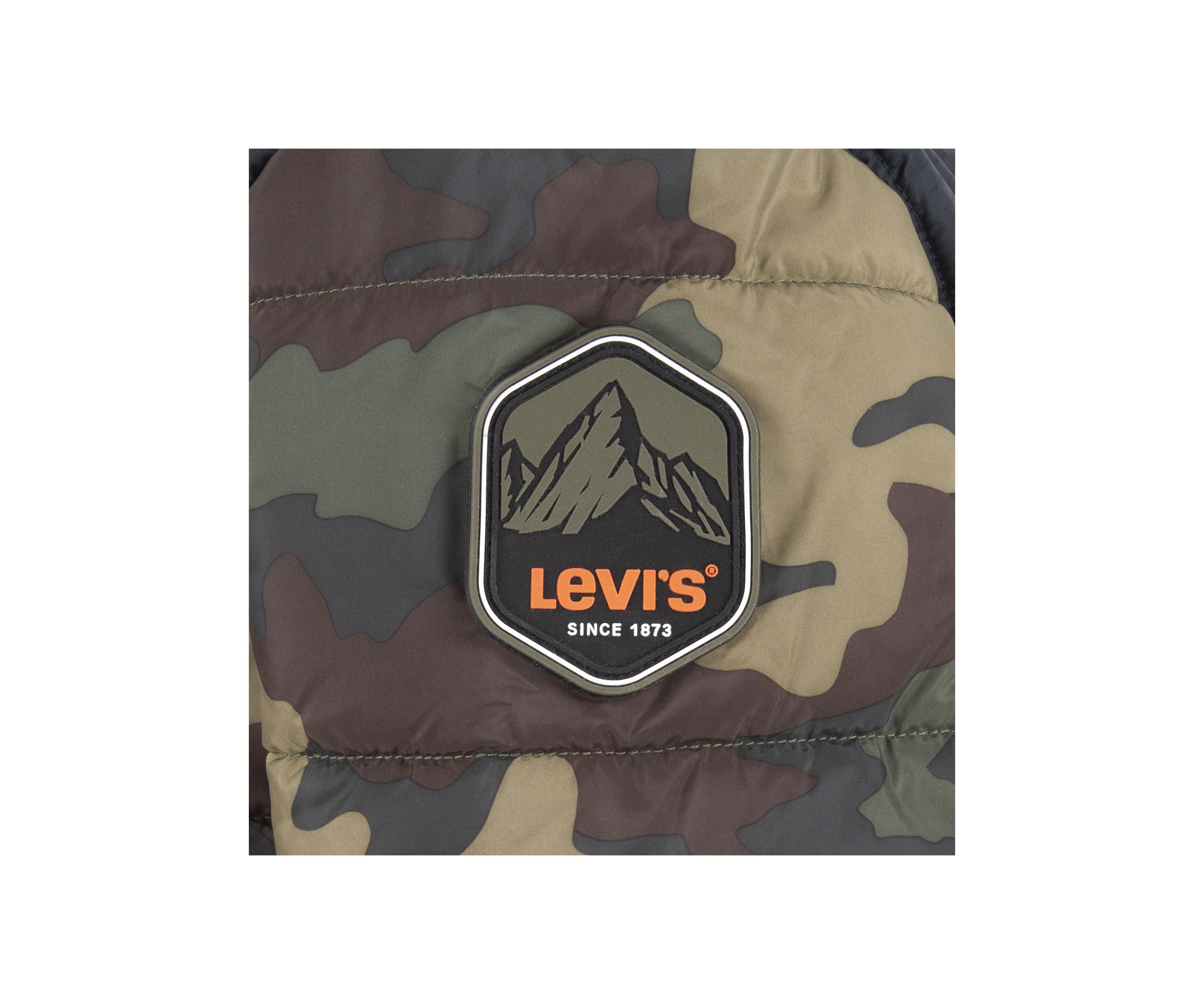 Boys 8-20 Camo Printed Puffer Jacket