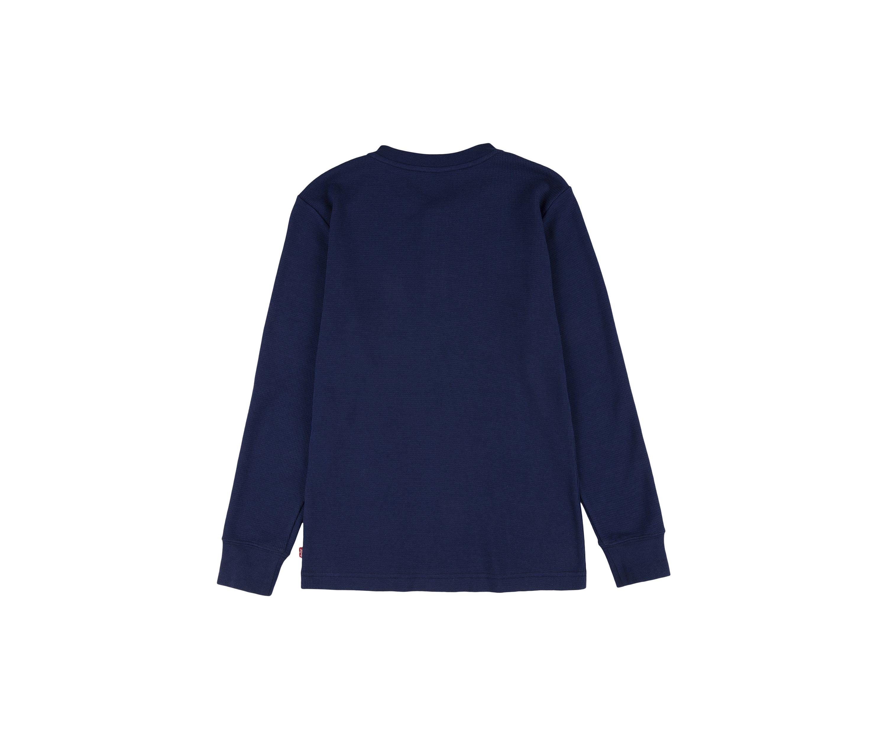 Boys 8-20 Long Sleeve Thermal Henley Knit Top