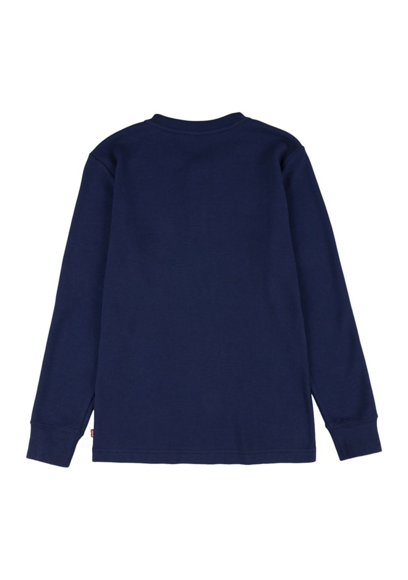 Boys 8-20 Long Sleeve Thermal Henley Knit Top