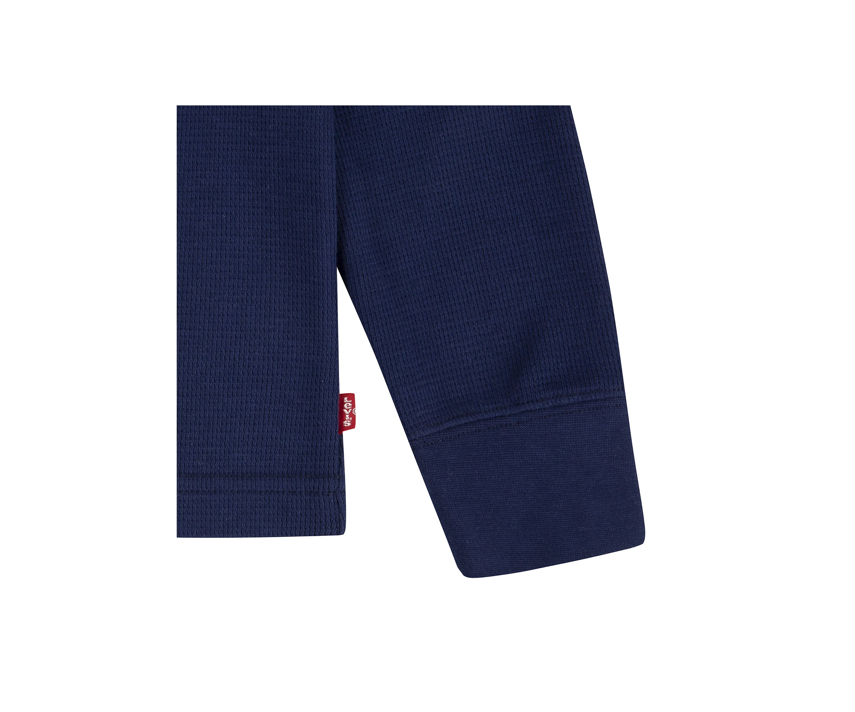 Boys 8-20 Long Sleeve Thermal Henley Knit Top