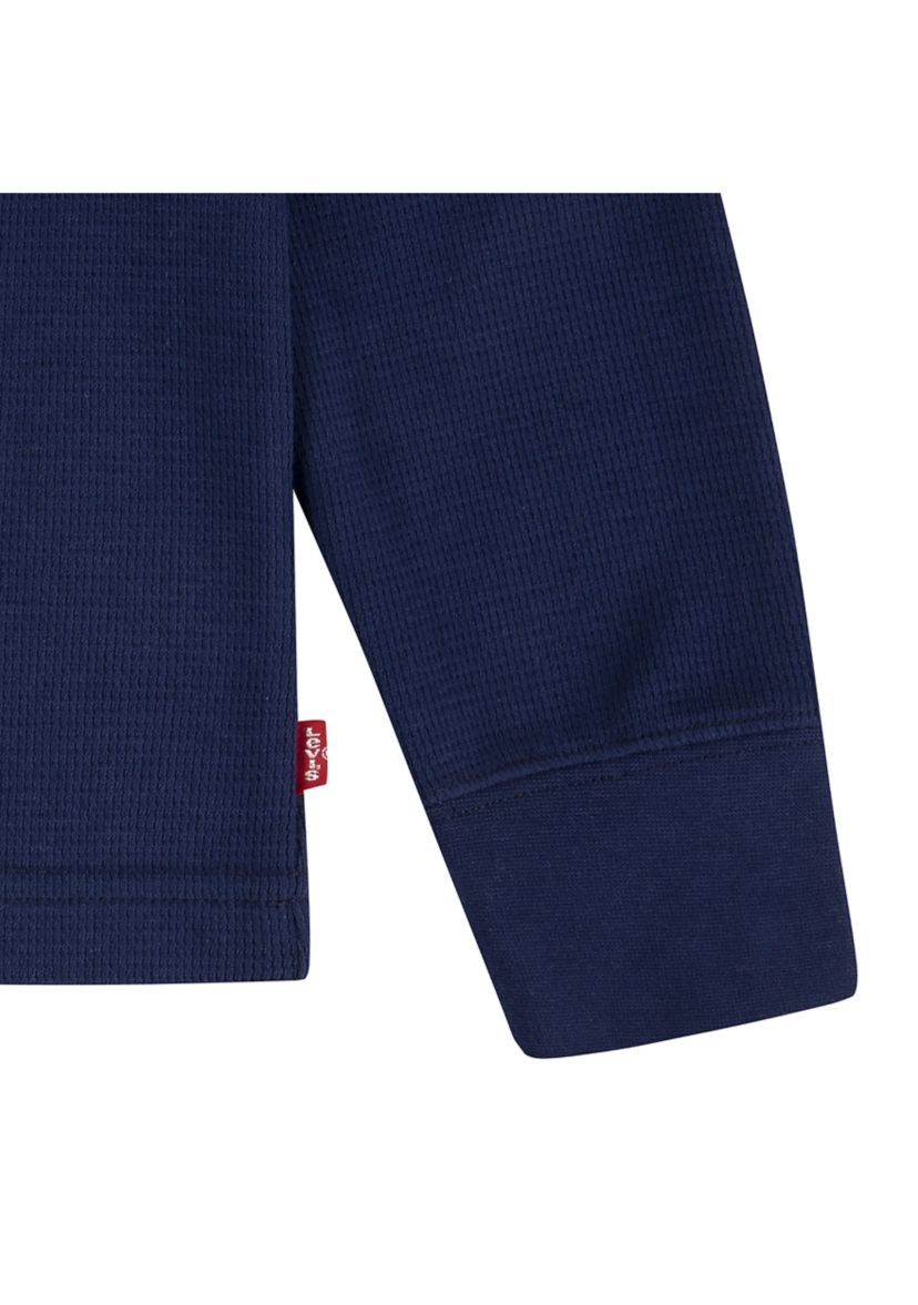 Boys 8-20 Long Sleeve Thermal Henley Knit Top