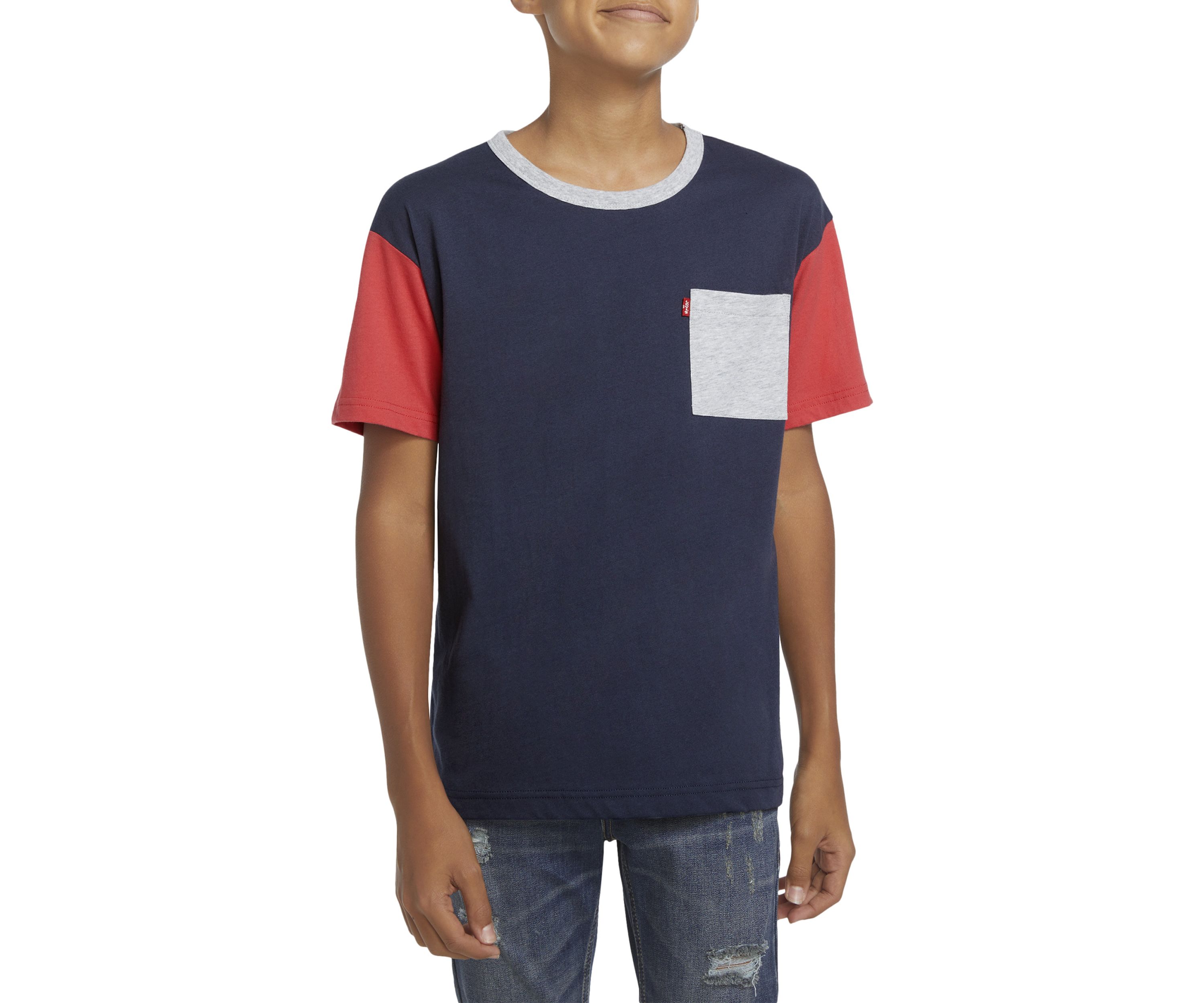 Boys 8-20 Stay Loose Color Block T-Shirt