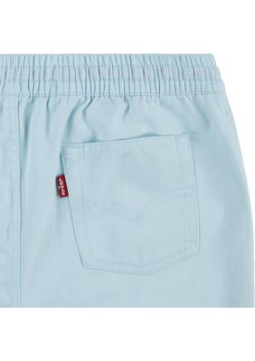 Boys 8-20 Solid Woven Shorts