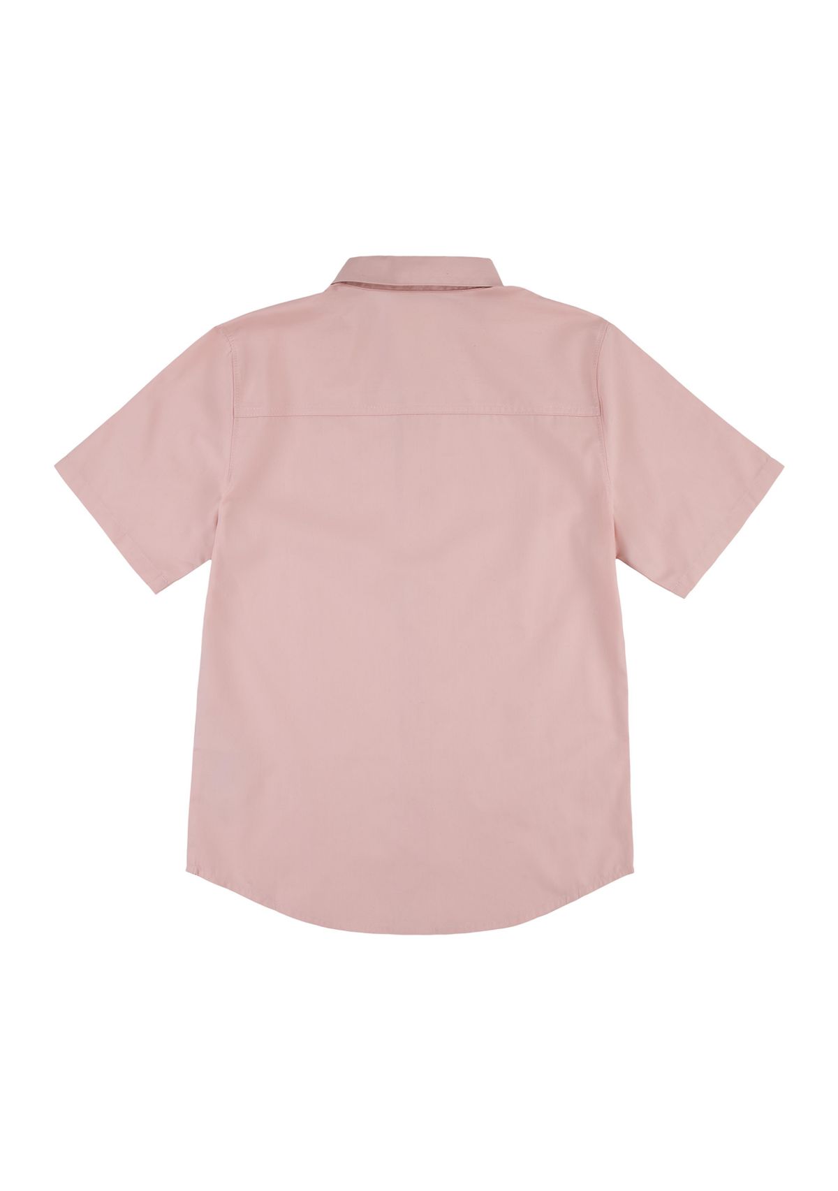 Boys 8-20 Solid Woven Shirt