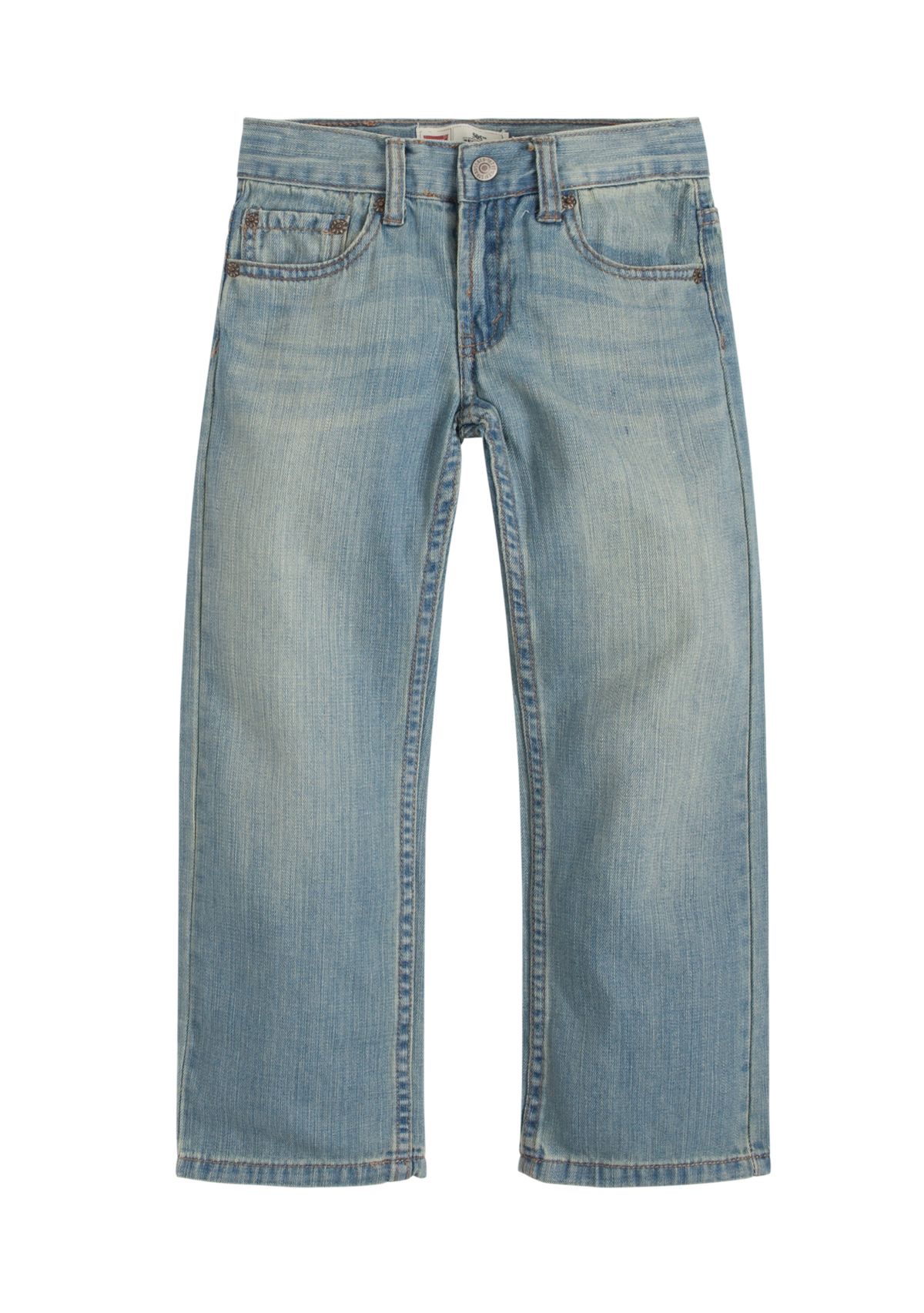 Boys 8-20 505 Husky Regular Blue Jeans
